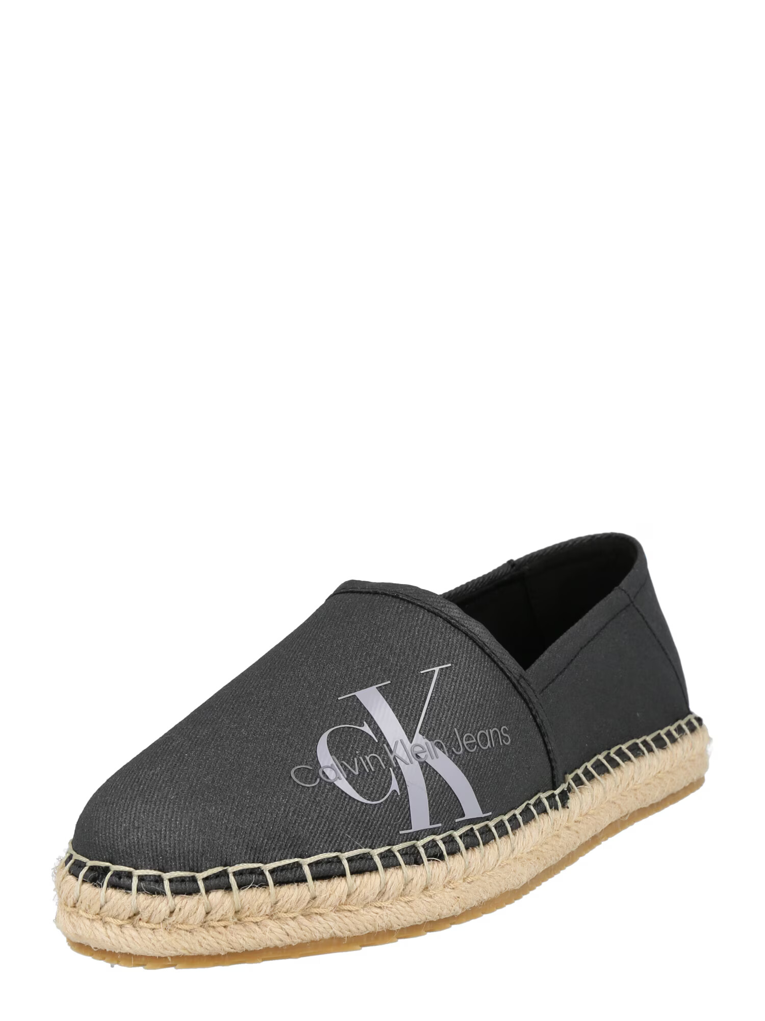 Calvin Klein Jeans Espadrilky fialová / čierna - Pepit.sk