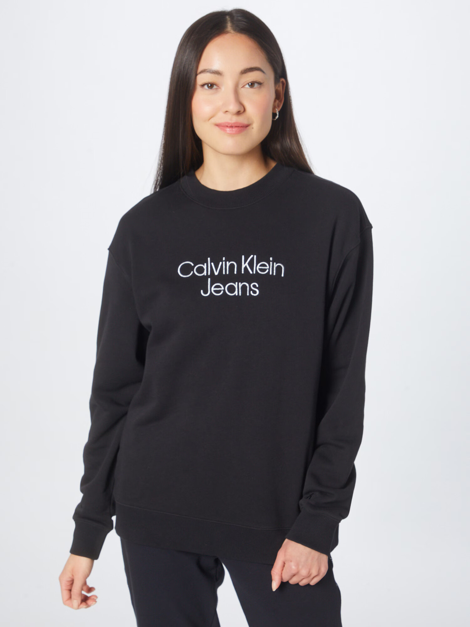 Calvin Klein Jeans Mikina čierna - Pepit.sk