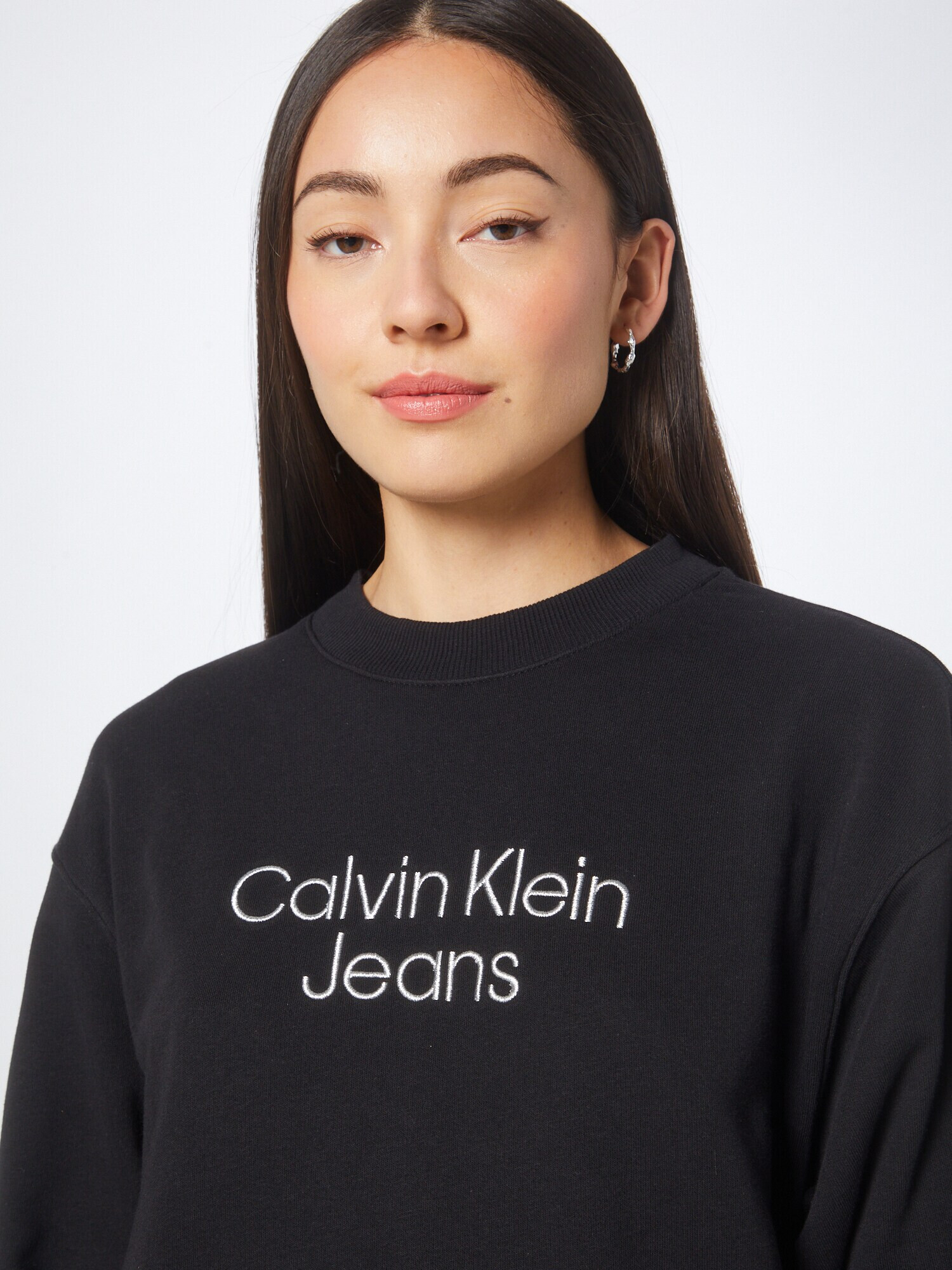 Calvin Klein Jeans Mikina čierna - Pepit.sk