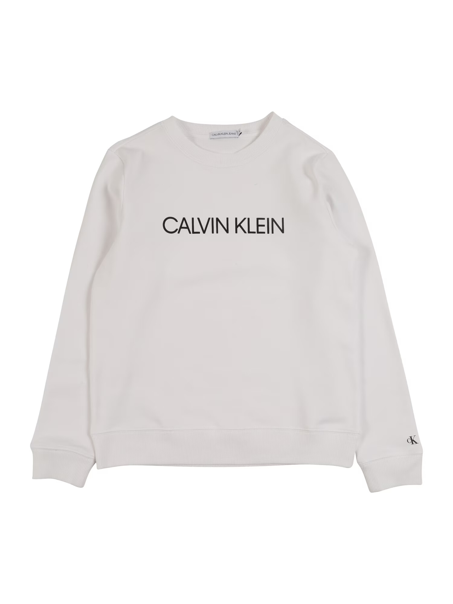 Calvin Klein Jeans Mikina čierna / biela - Pepit.sk