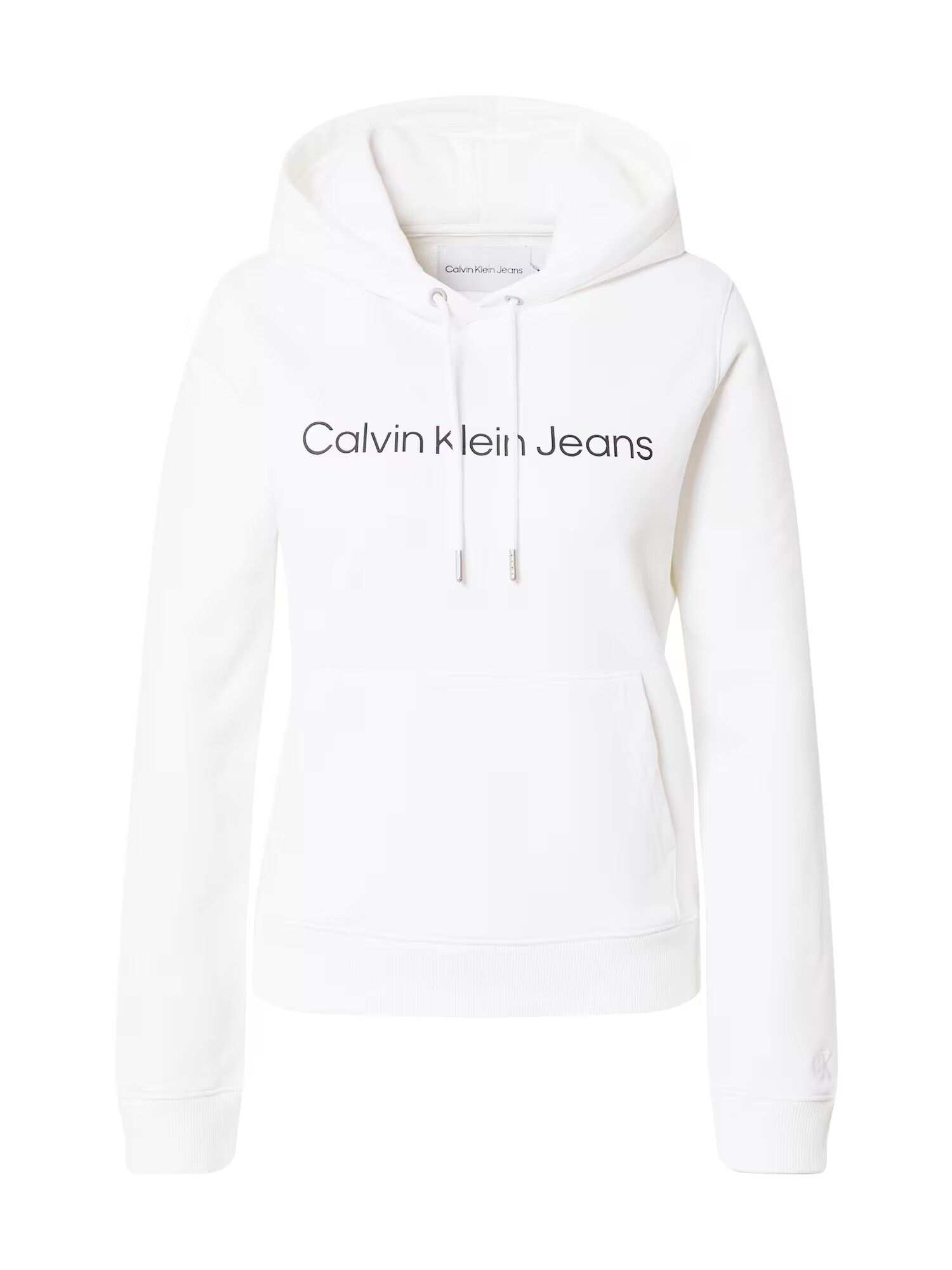 Calvin Klein Jeans Mikina čierna / biela - Pepit.sk