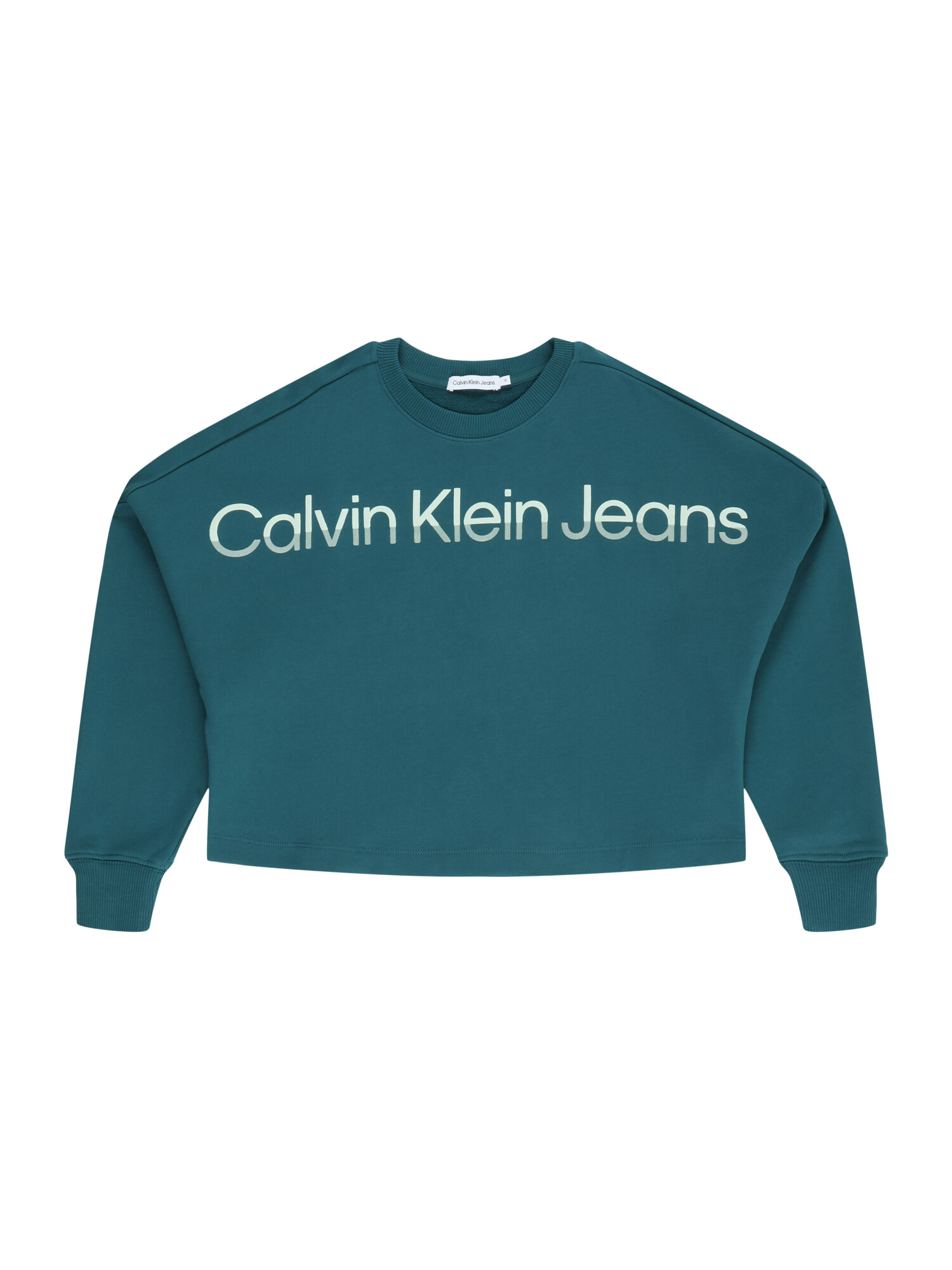 Calvin Klein Jeans Mikina 'HERO' petrolejová / mätová / nefritová - Pepit.sk