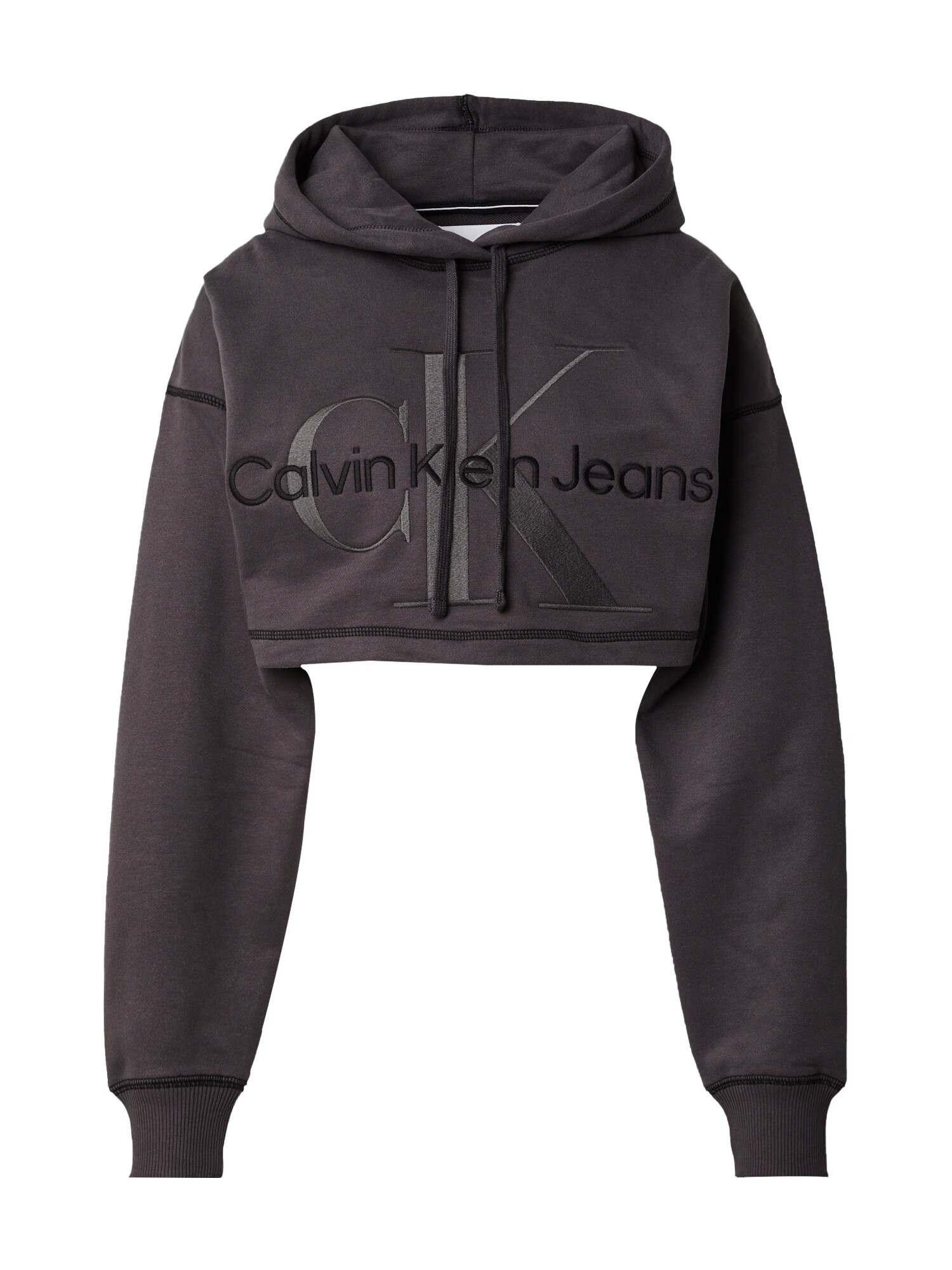 Calvin Klein Jeans Mikina 'HERO' sivá / tmavosivá / čierna - Pepit.sk