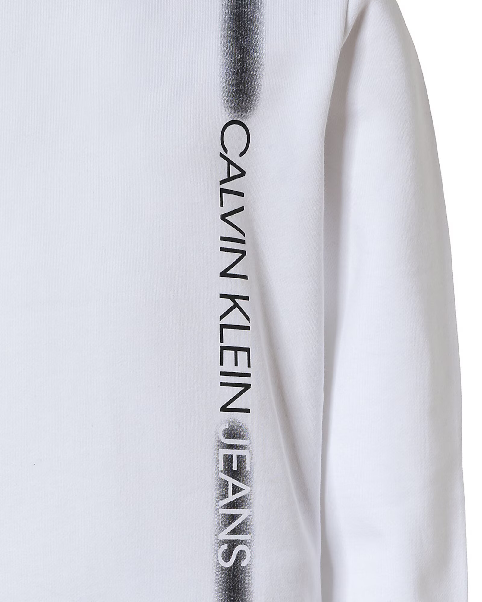 Calvin Klein Jeans Mikina 'Institutional' čierna / biela - Pepit.sk