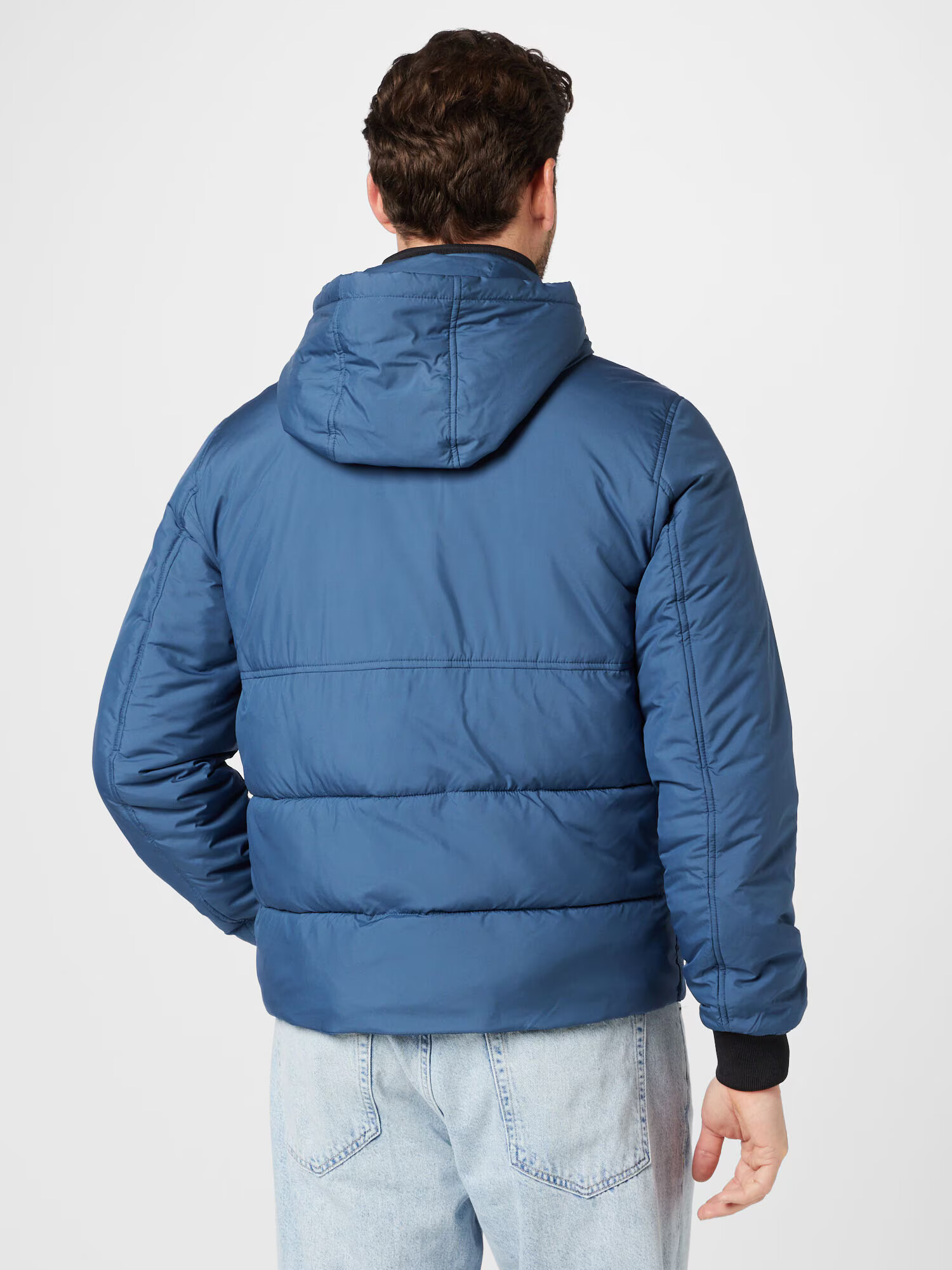 Calvin Klein Jeans Prechodná bunda 'HARRINGTON' modrá - Pepit.sk