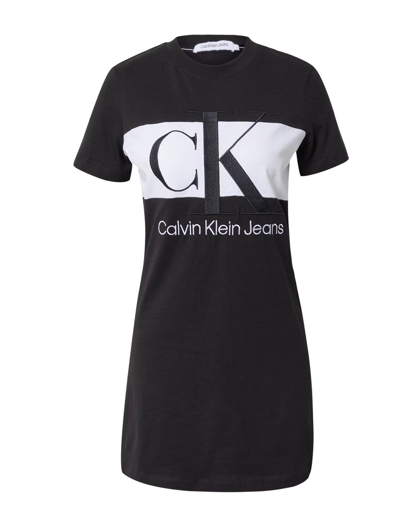 Calvin Klein Jeans Šaty čierna / biela - Pepit.sk