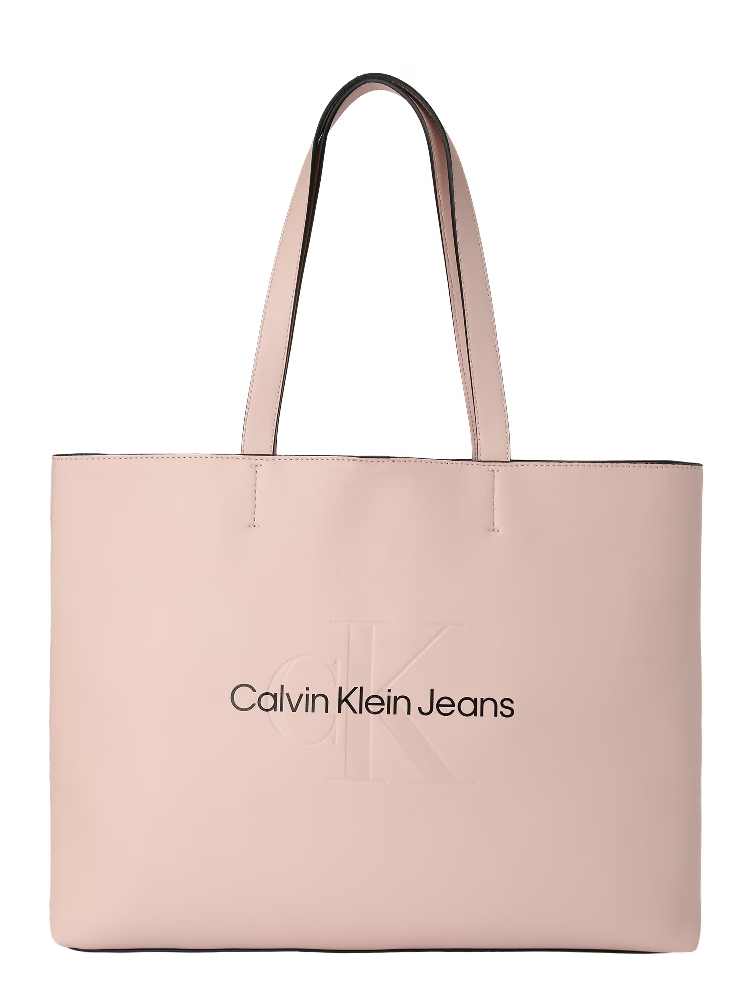 Calvin Klein Jeans Shopper púdrová / čierna - Pepit.sk