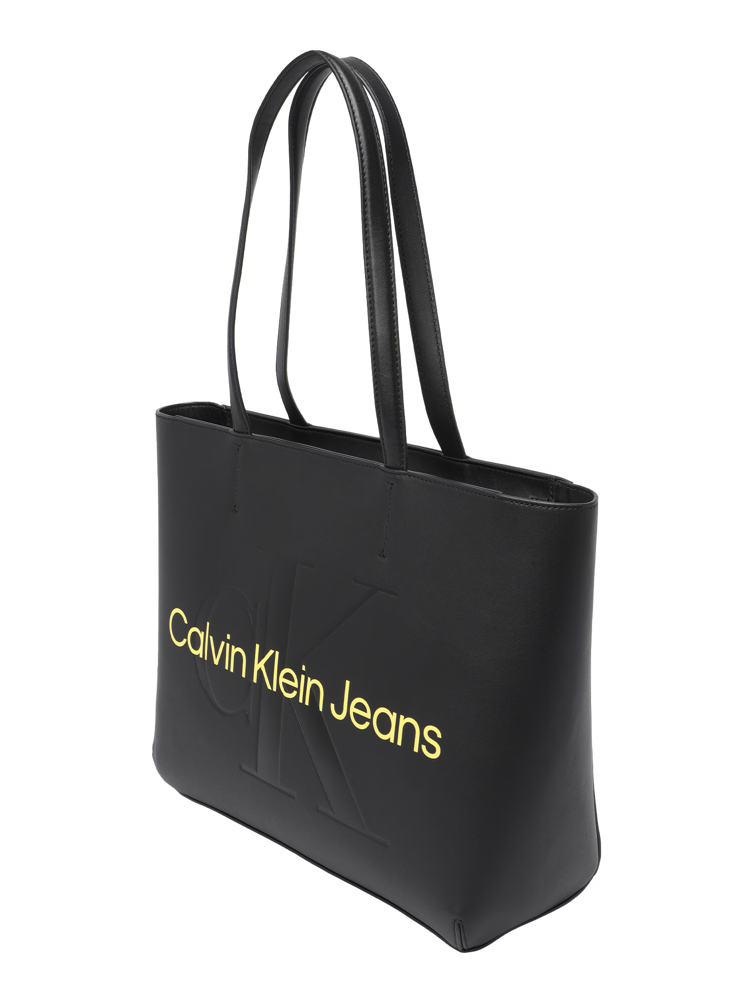 Calvin Klein Jeans Shopper svetložltá / čierna - Pepit.sk