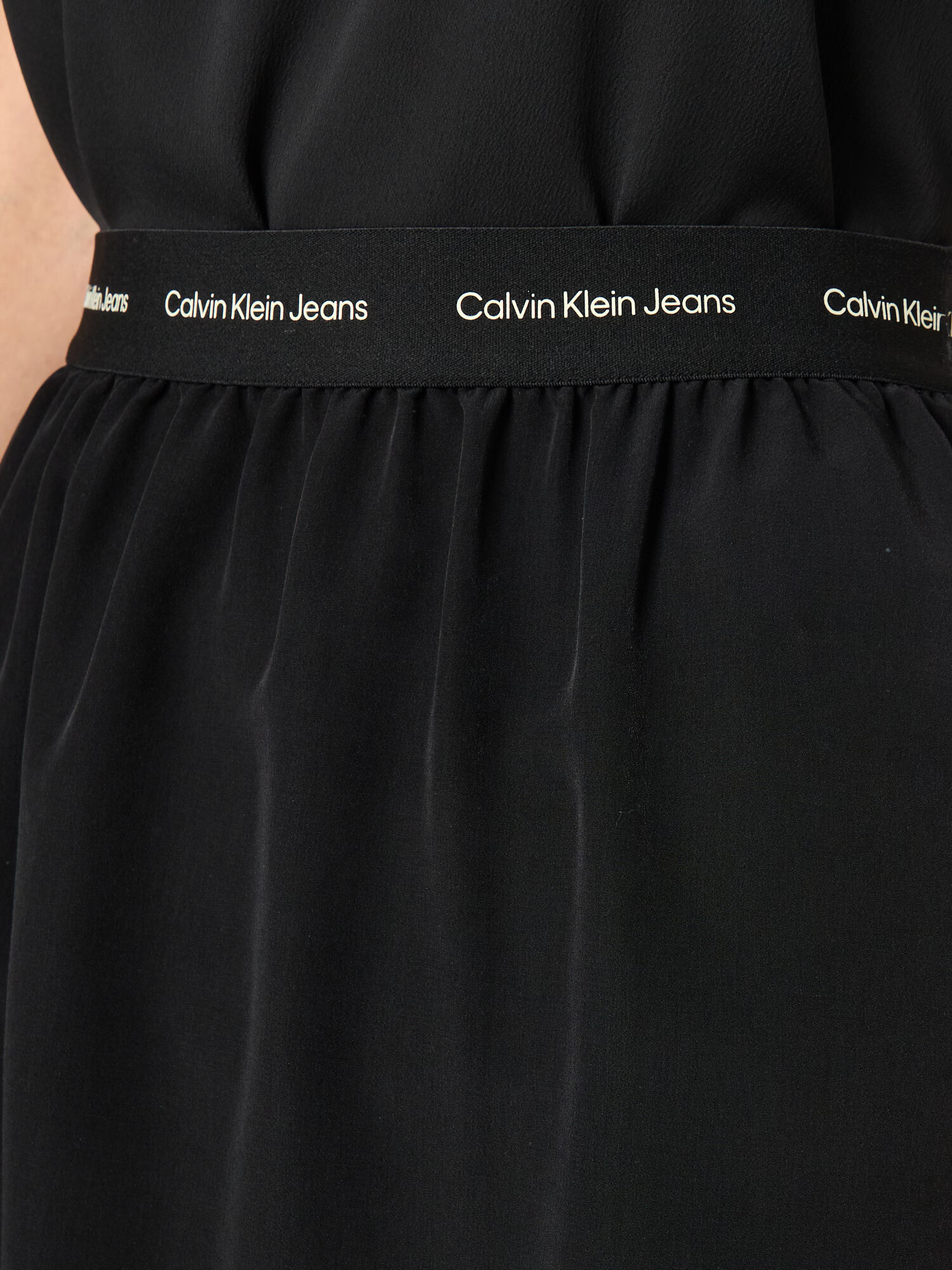 Calvin Klein Jeans Sukňa čierna / biela - Pepit.sk