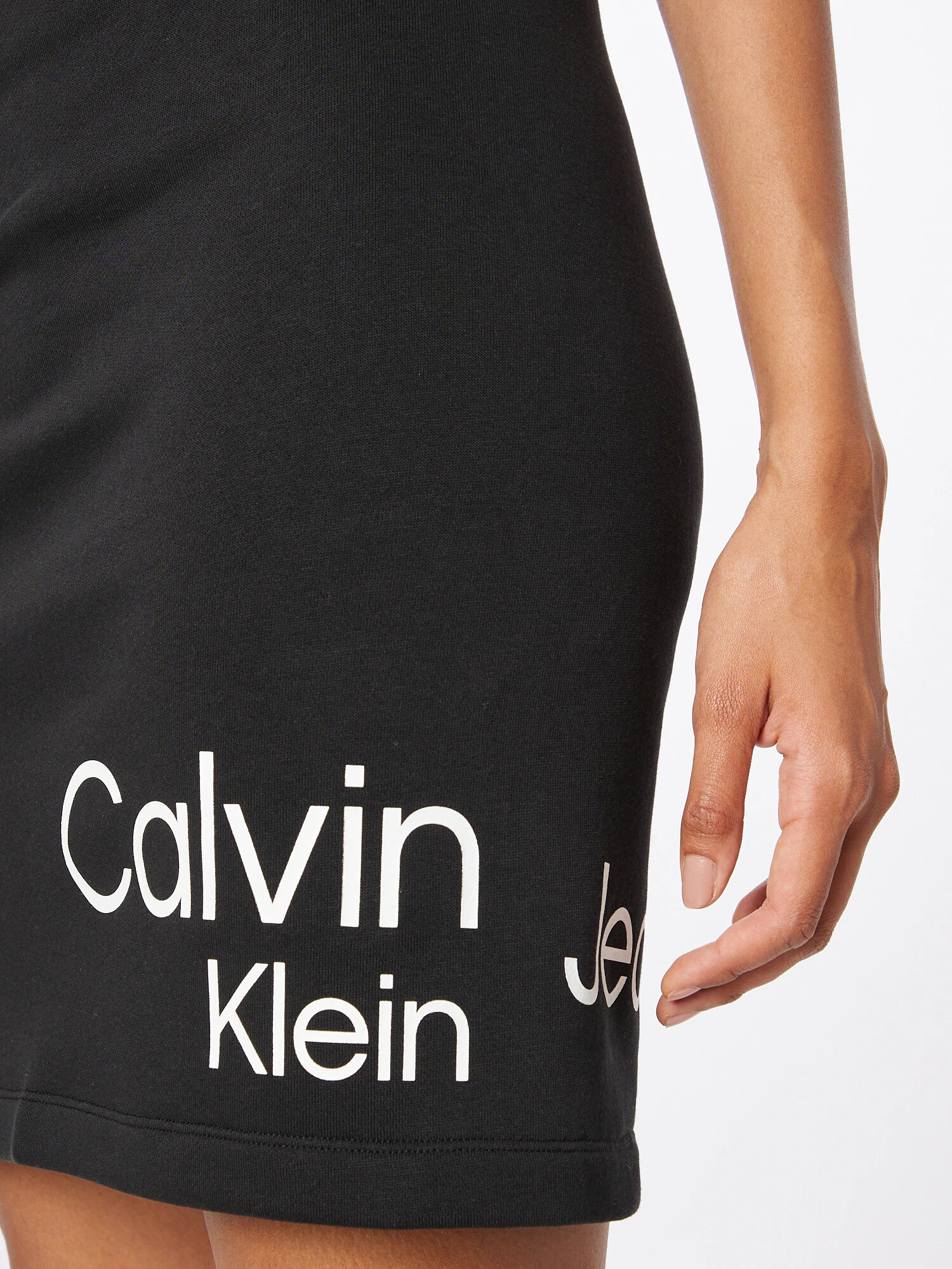 Calvin Klein Jeans Sukňa čierna / biela - Pepit.sk