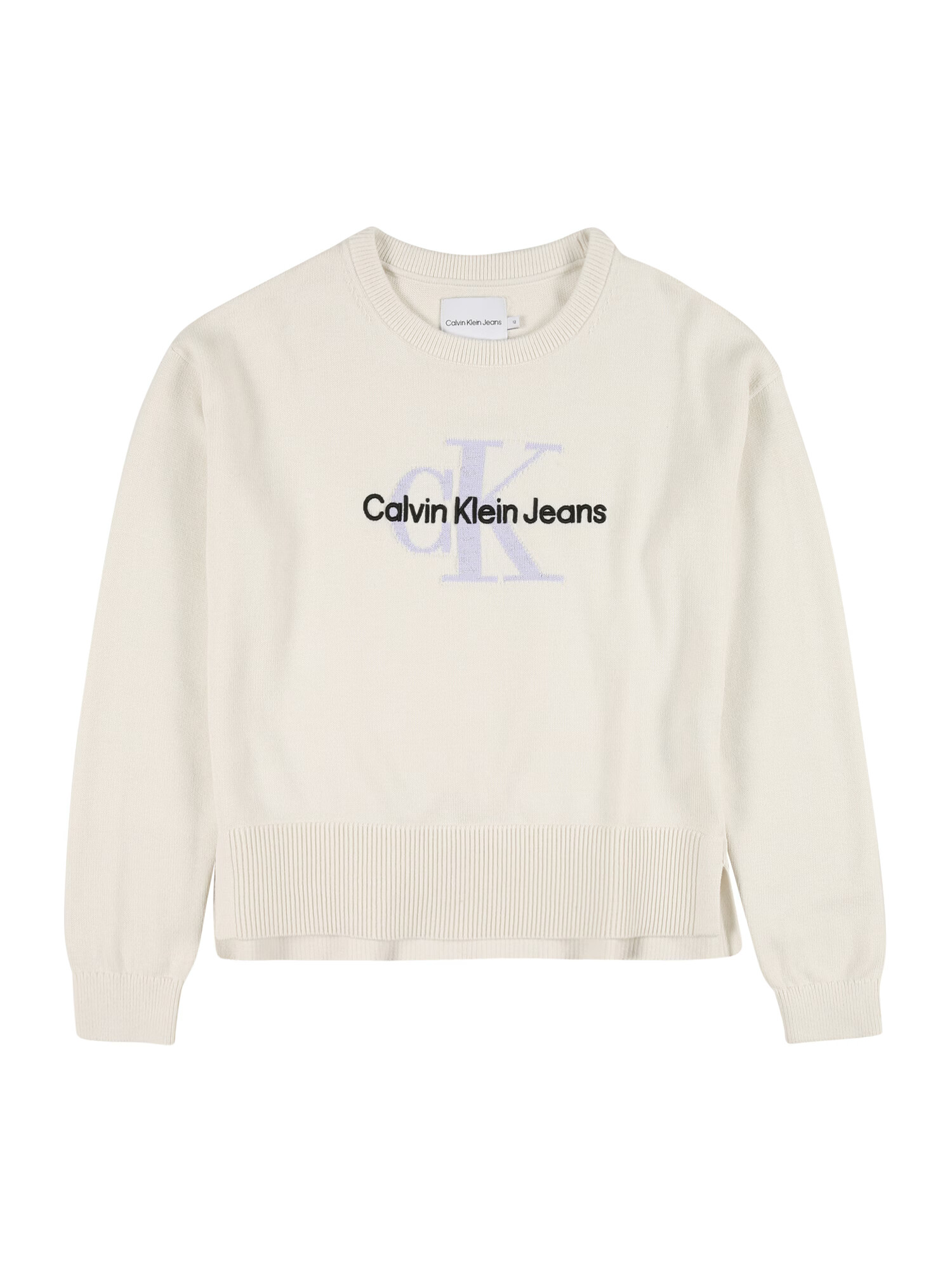 Calvin Klein Jeans Sveter slonová kosť - Pepit.sk