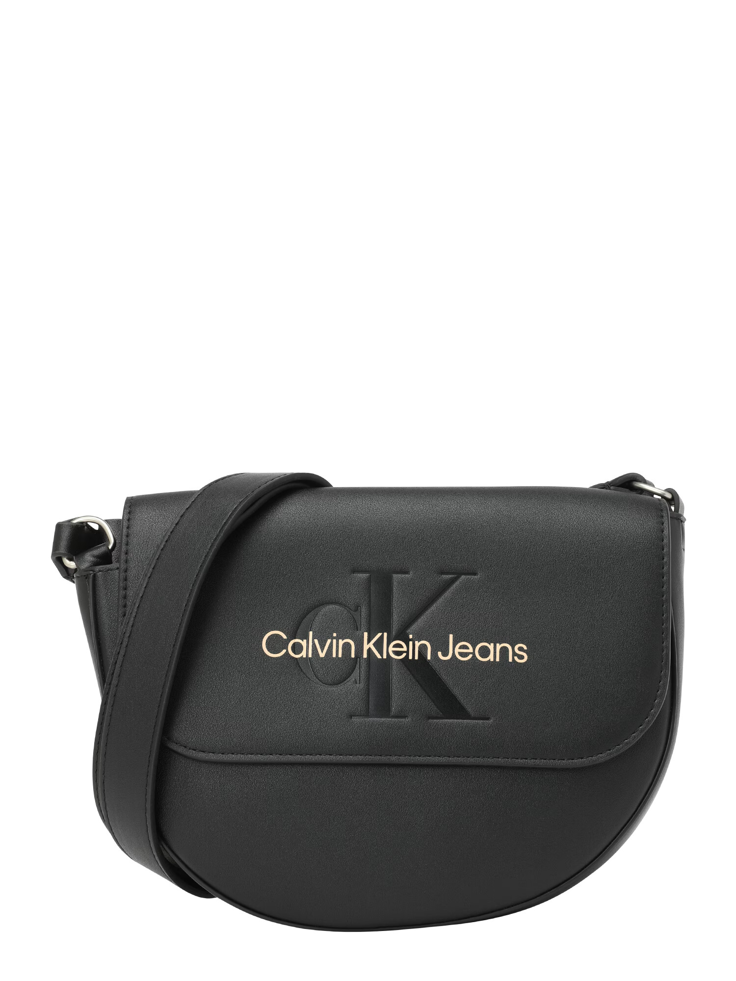 Calvin Klein Jeans Taška cez rameno svetlobéžová / čierna - Pepit.sk