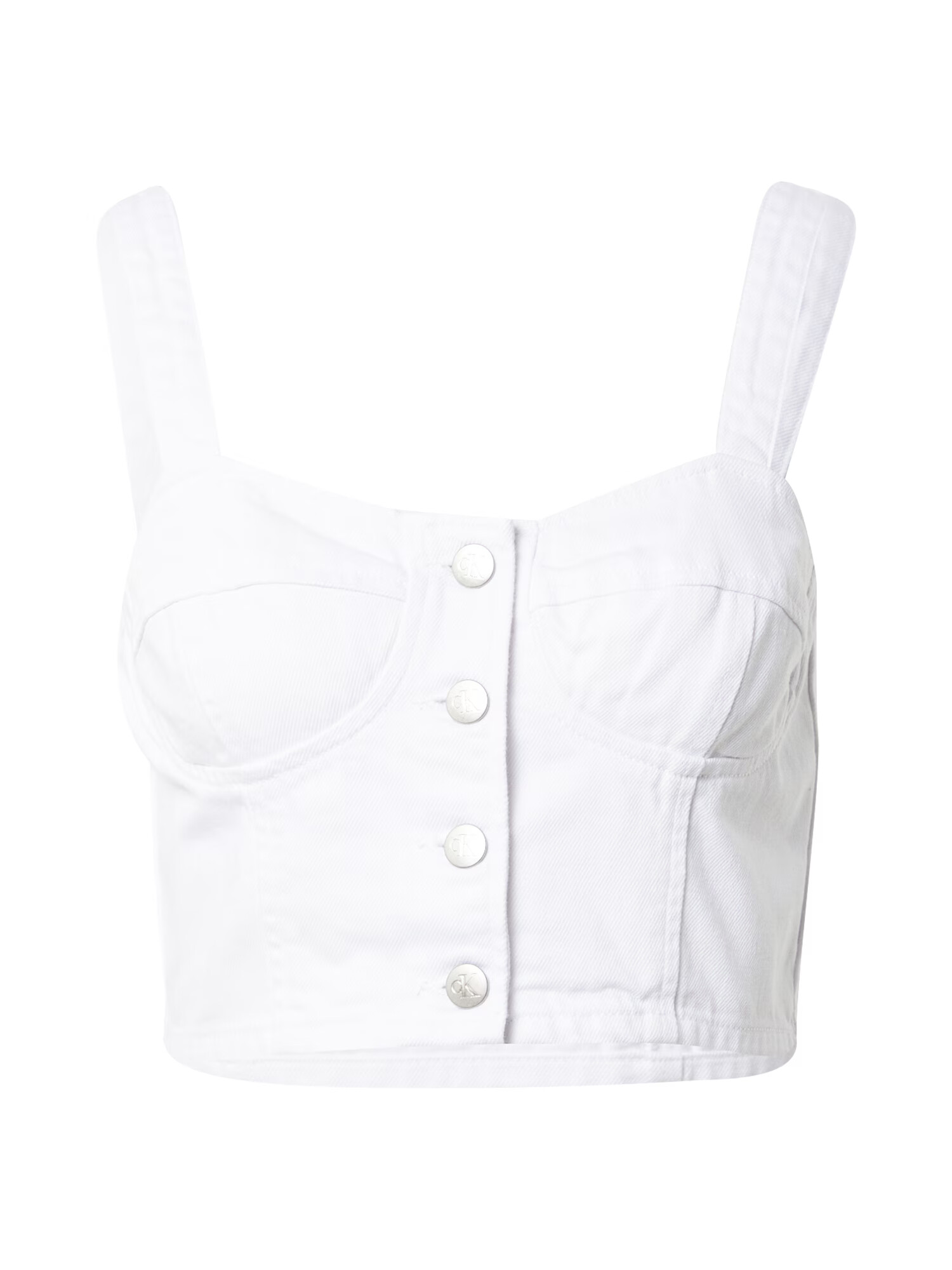 Calvin Klein Jeans Top biela - Pepit.sk