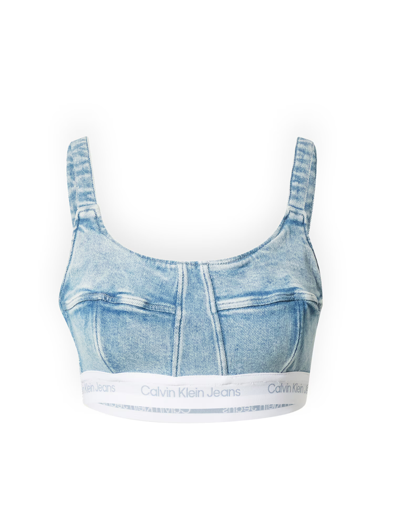 Calvin Klein Jeans Top modrá denim - Pepit.sk