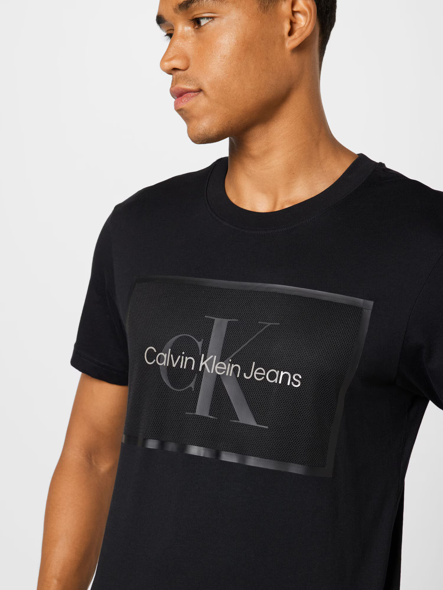 Calvin Klein Jeans Tričko antracitová / čierna - Pepit.sk