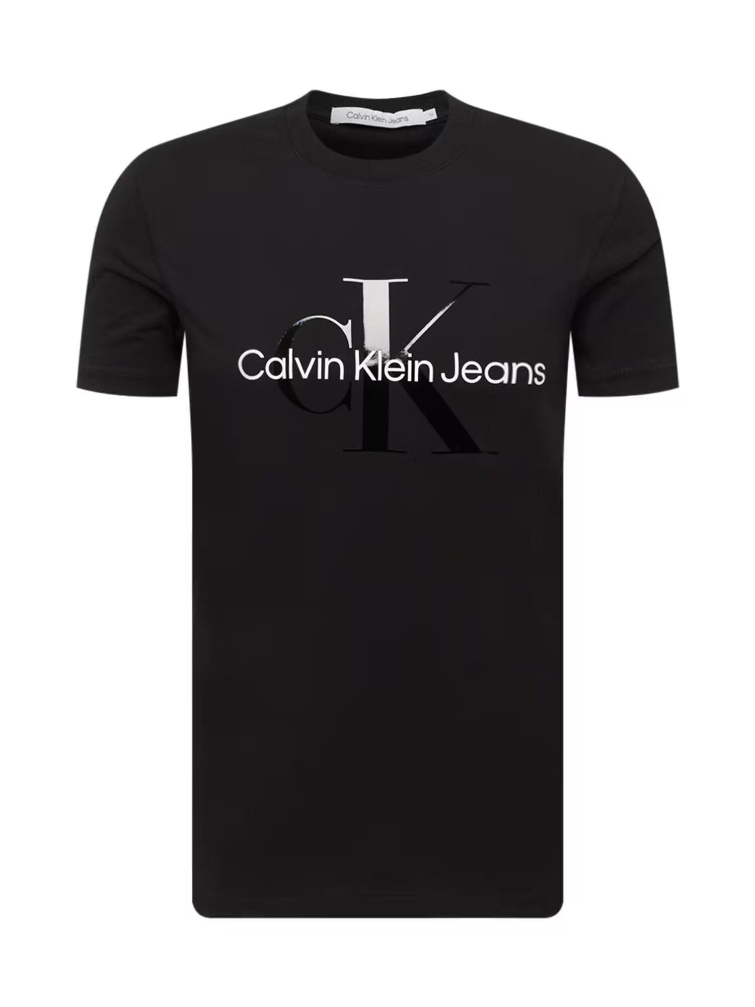 Calvin Klein Jeans Tričko čierna / šedobiela - Pepit.sk