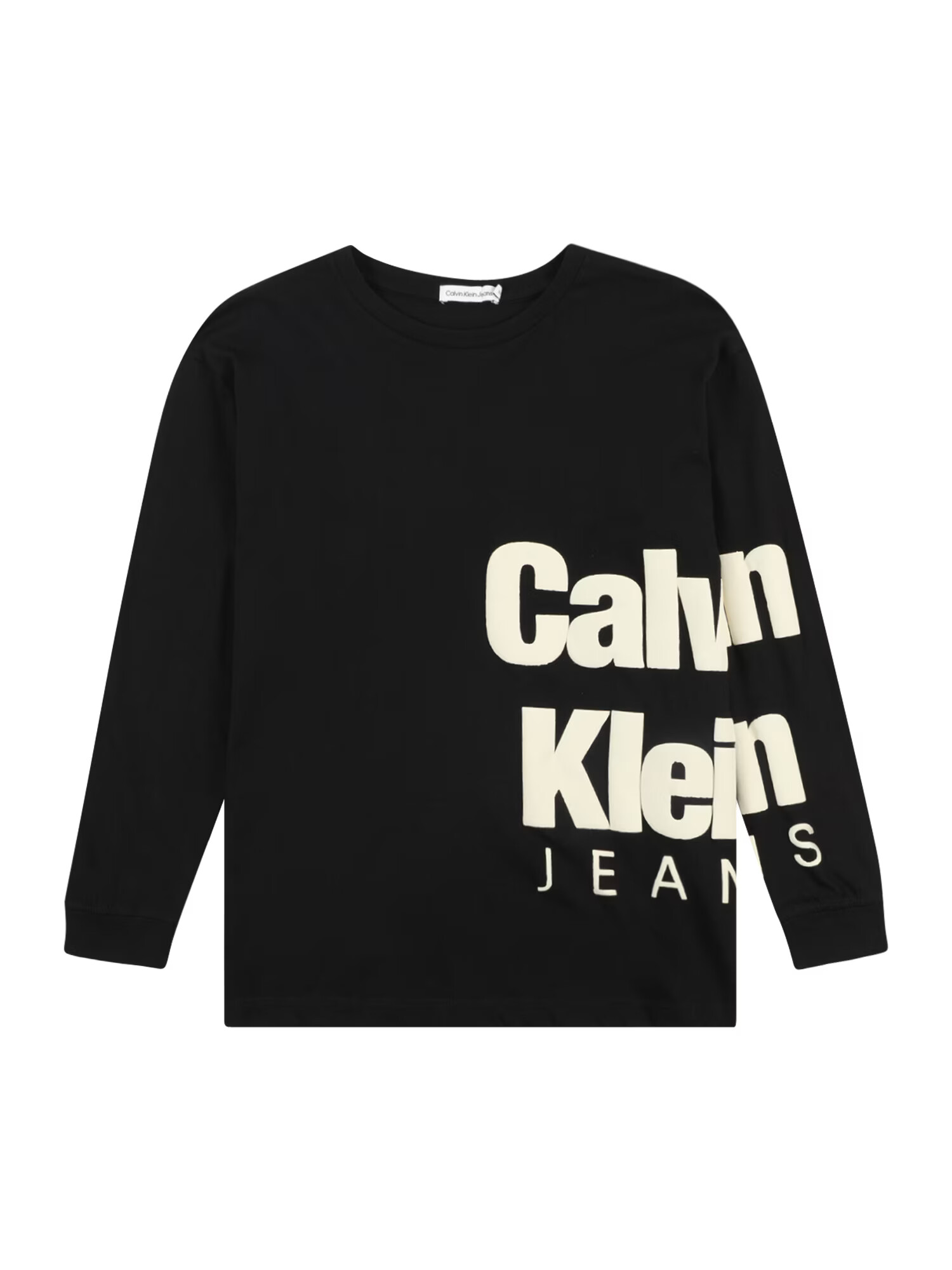 Calvin Klein Jeans Tričko krémová / čierna - Pepit.sk