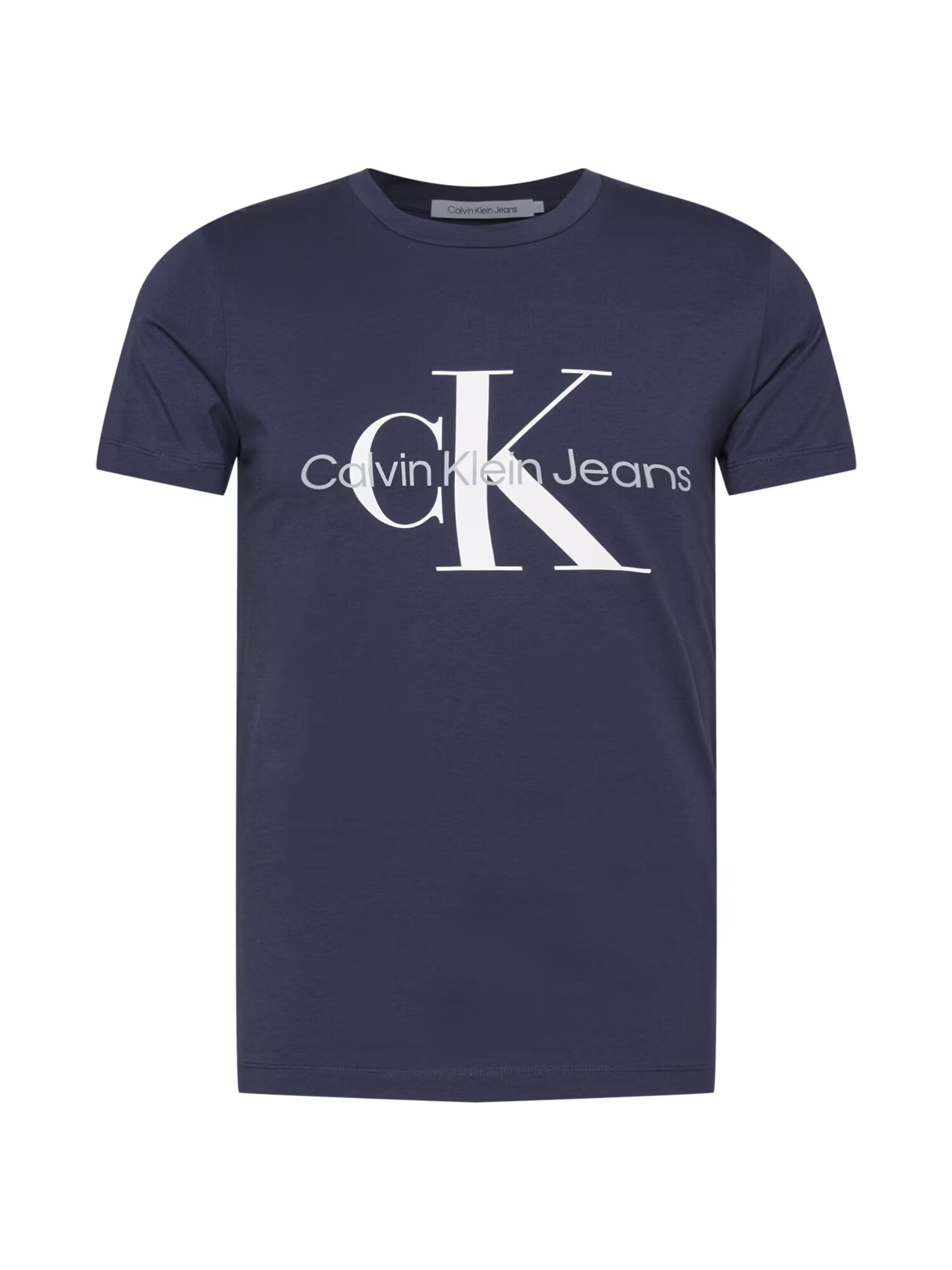 Calvin Klein Jeans Tričko námornícka modrá / sivá / biela - Pepit.sk