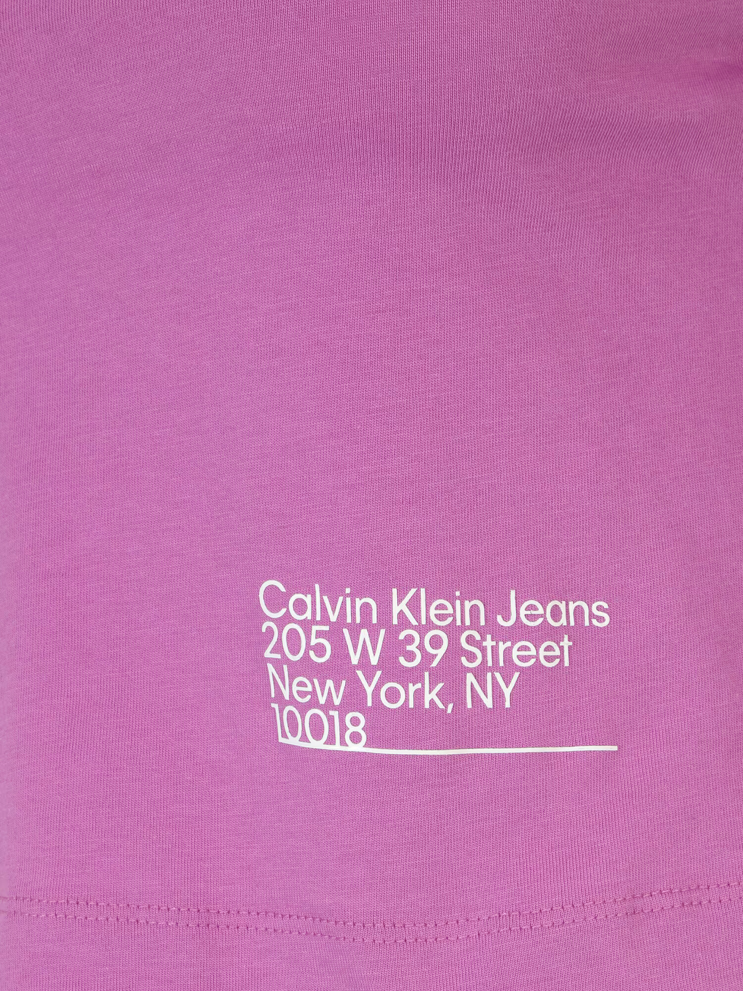 Calvin Klein Jeans Tričko orchideová / biela - Pepit.sk