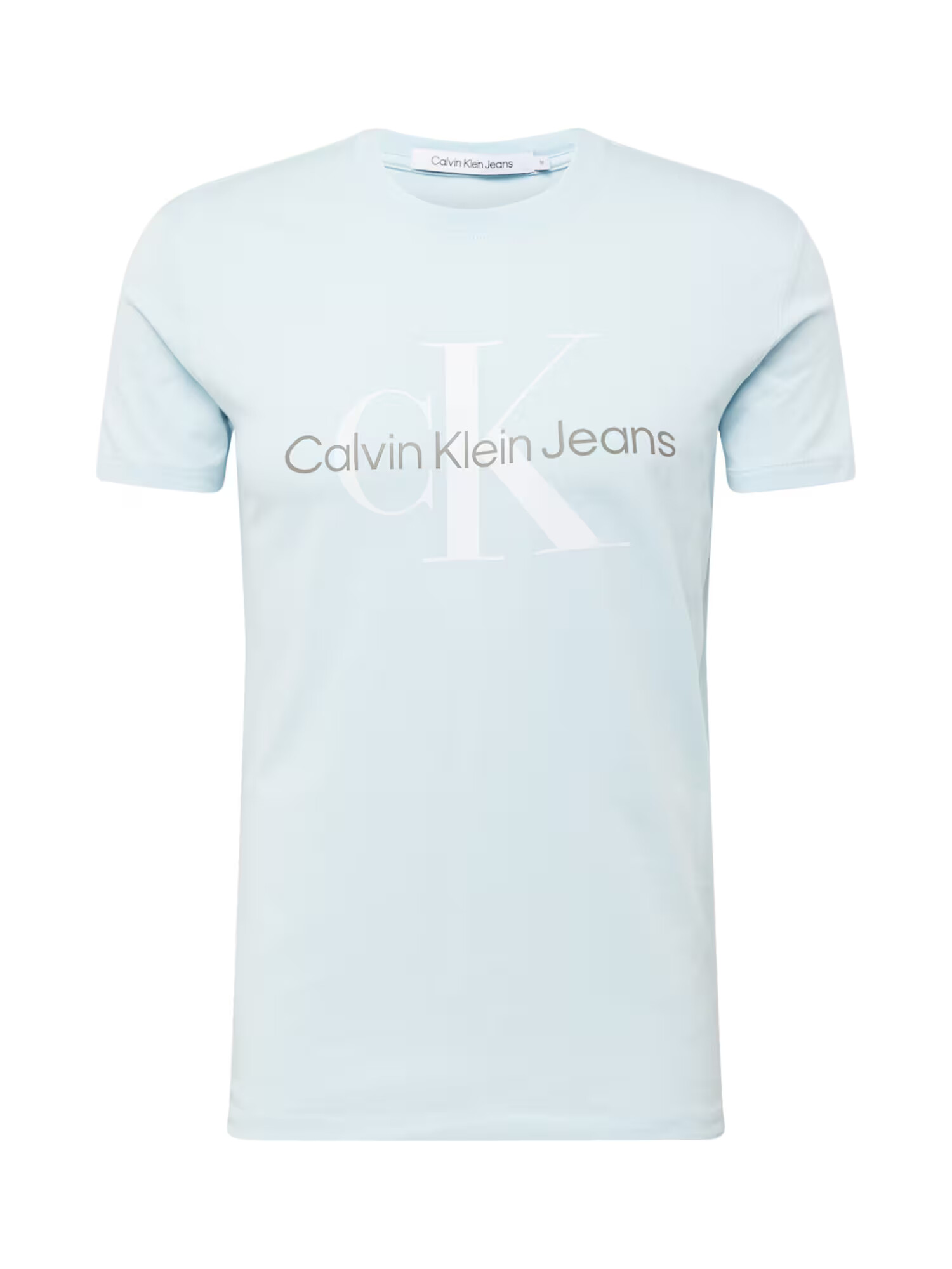 Calvin Klein Jeans Tričko pastelovo modrá / biela - Pepit.sk