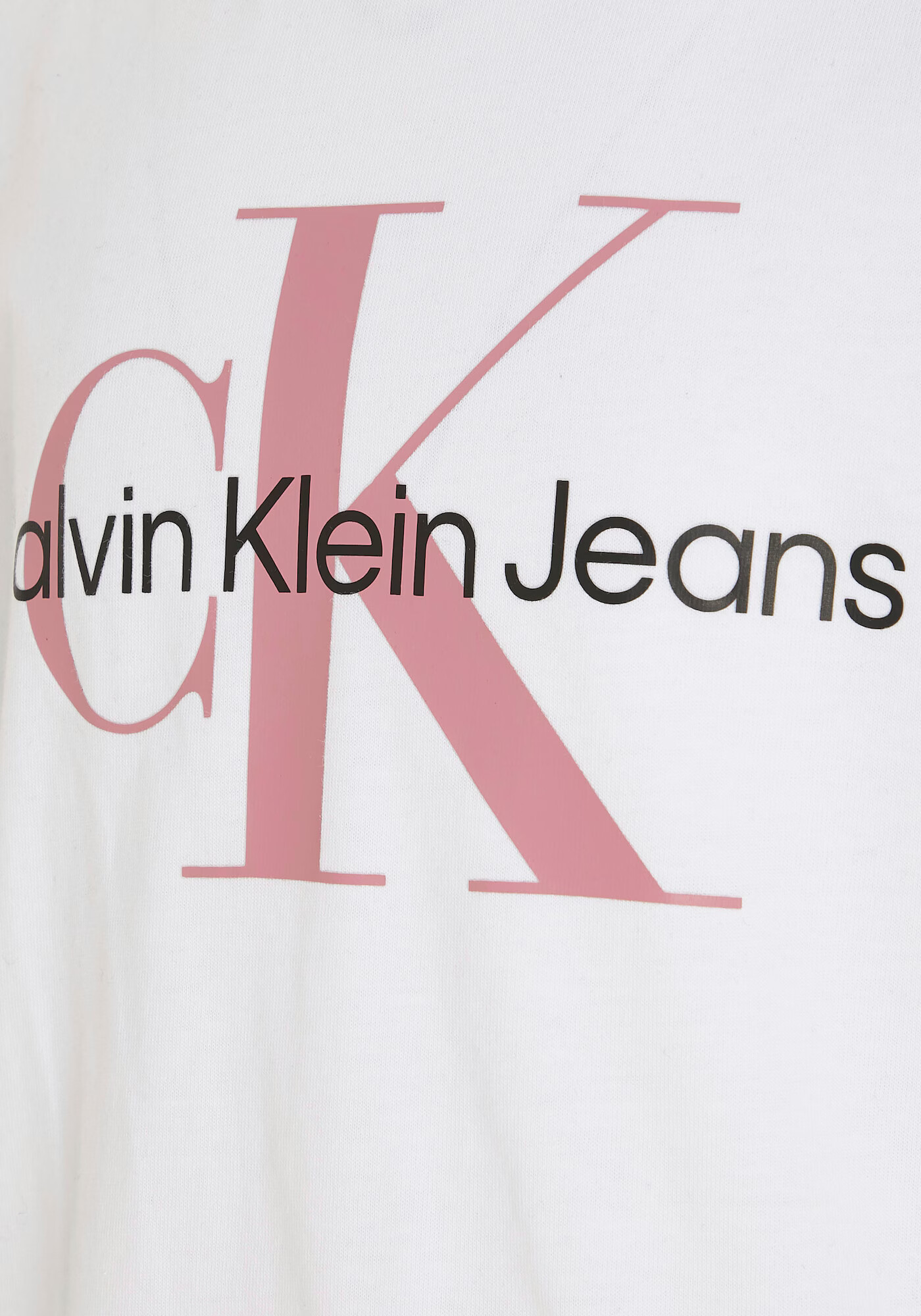 Calvin Klein Jeans Tričko ružová / čierna / biela - Pepit.sk