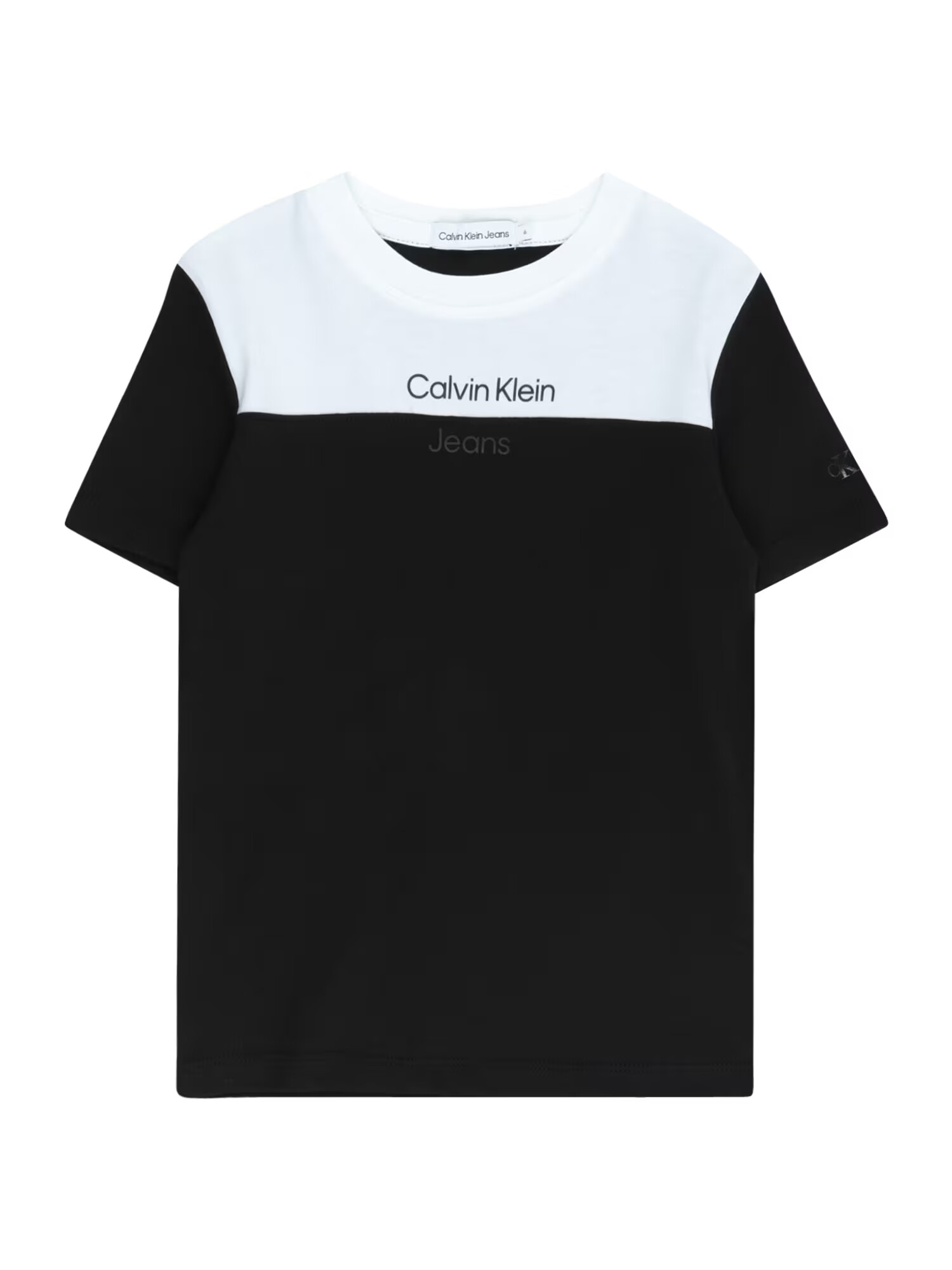 Calvin Klein Jeans Tričko tmavosivá / čierna / biela - Pepit.sk