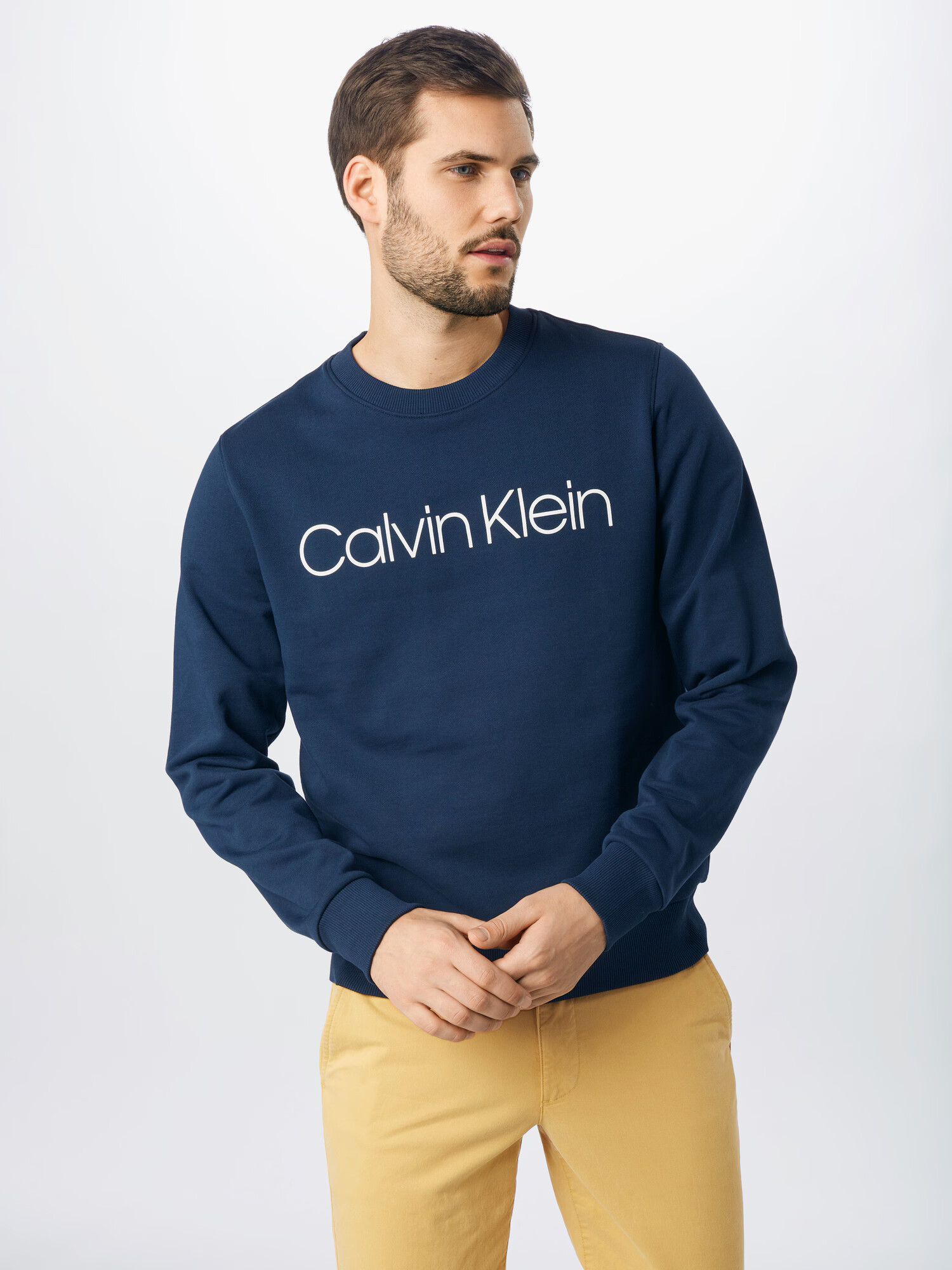 Calvin Klein Mikina námornícka modrá - Pepit.sk