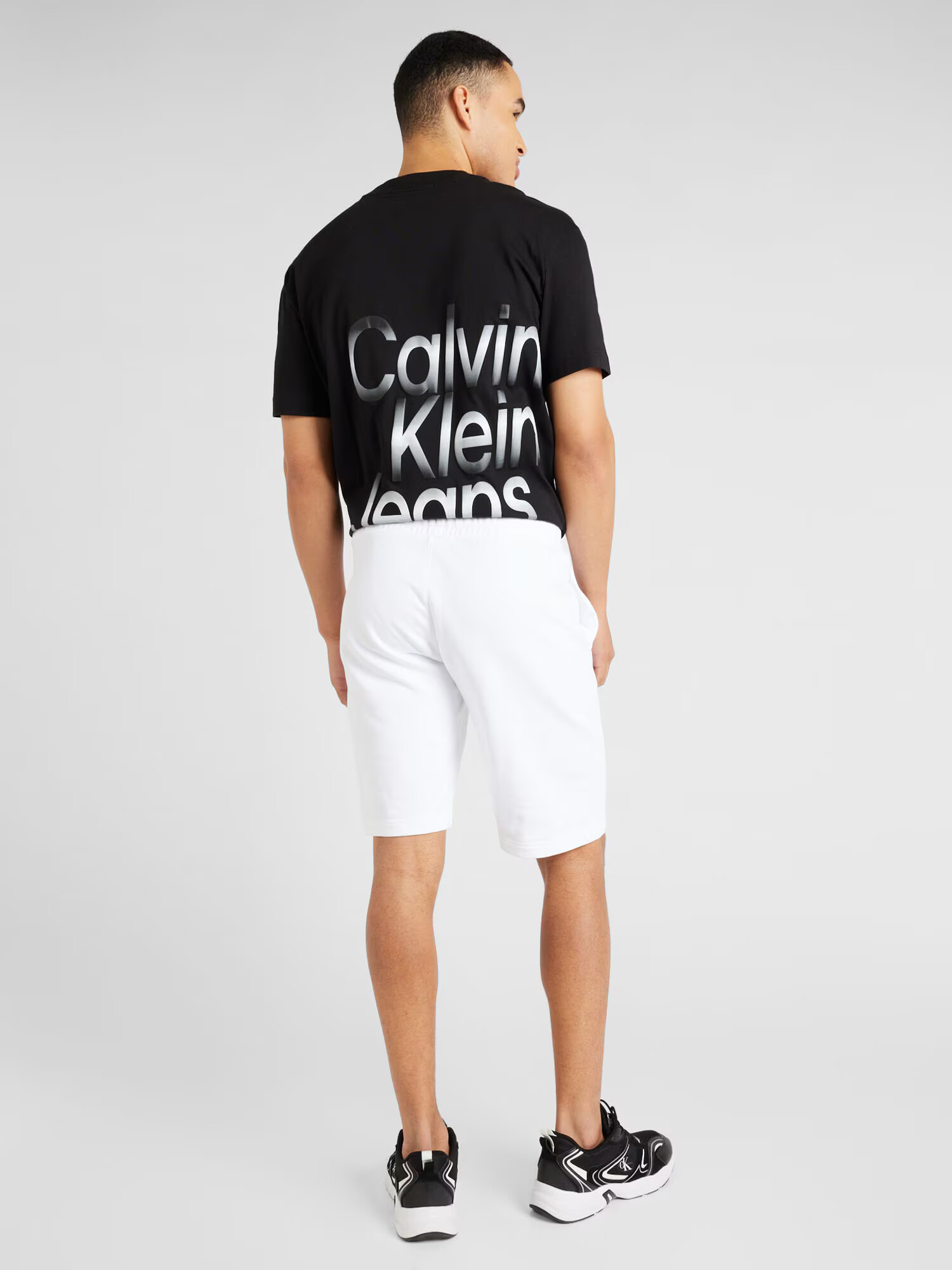 Calvin Klein Nohavice čierna / biela - Pepit.sk