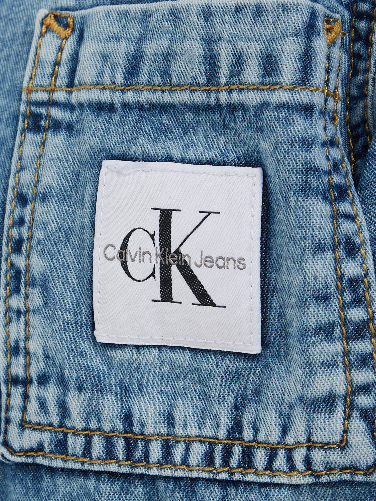 Calvin Klein Overal modrá denim - Pepit.sk