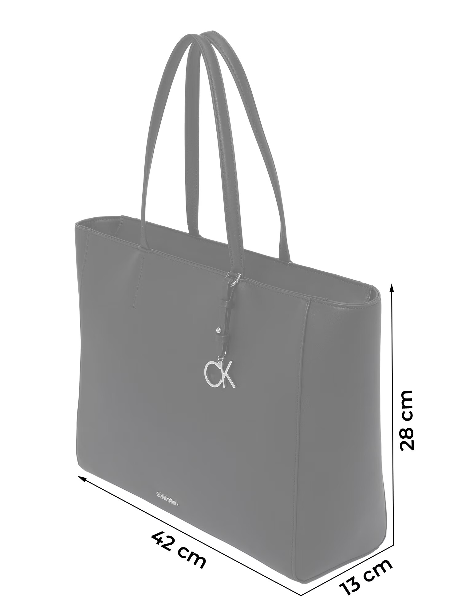 Calvin Klein Shopper čierna - Pepit.sk