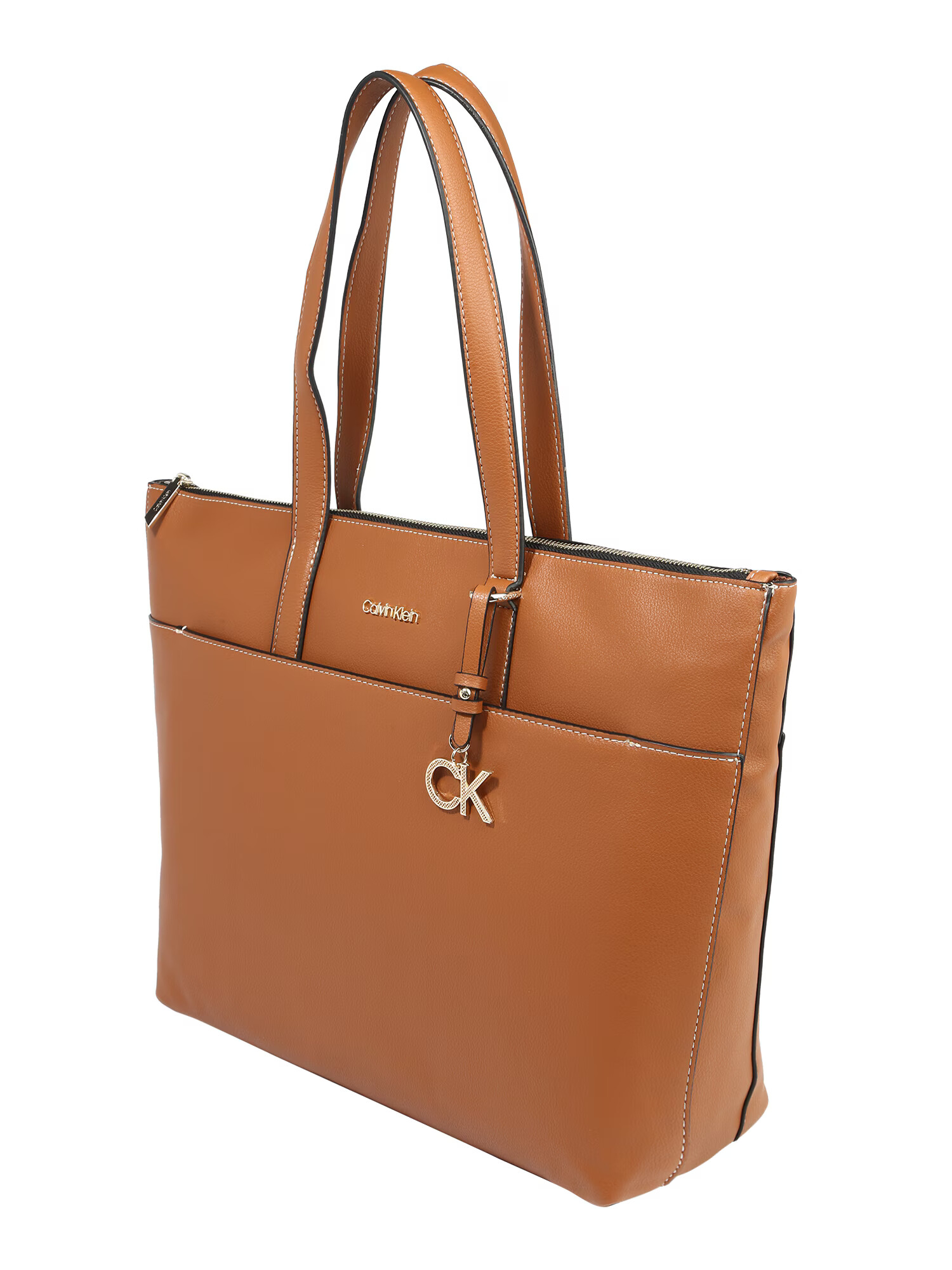 Calvin Klein Shopper koňaková - Pepit.sk