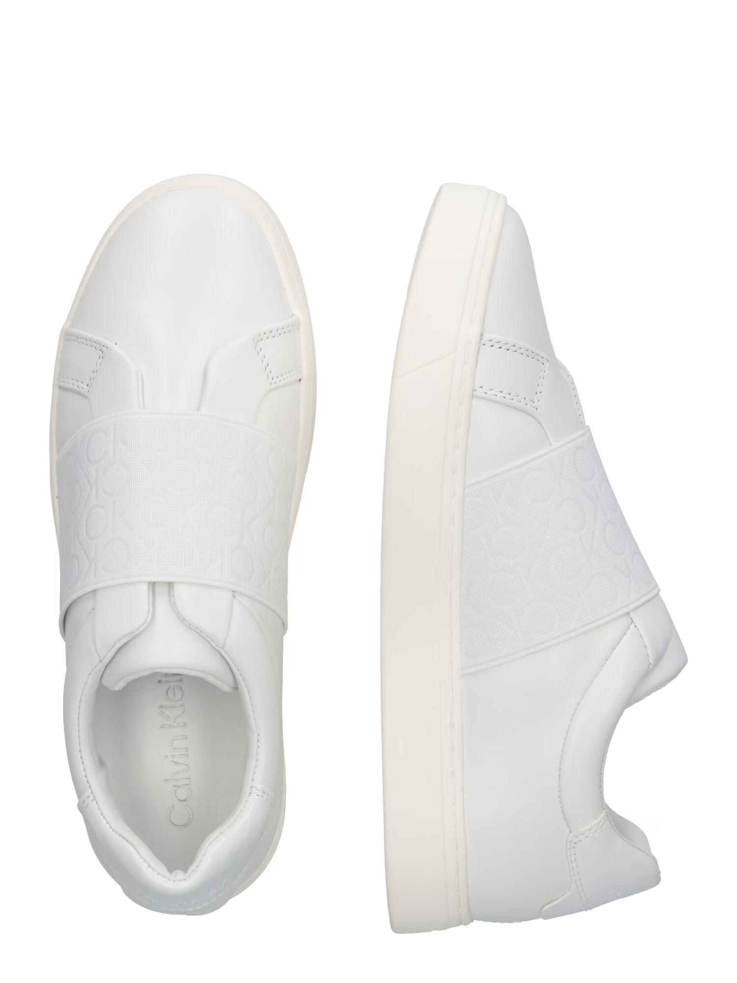 Calvin Klein Slip-on obuv biela - Pepit.sk