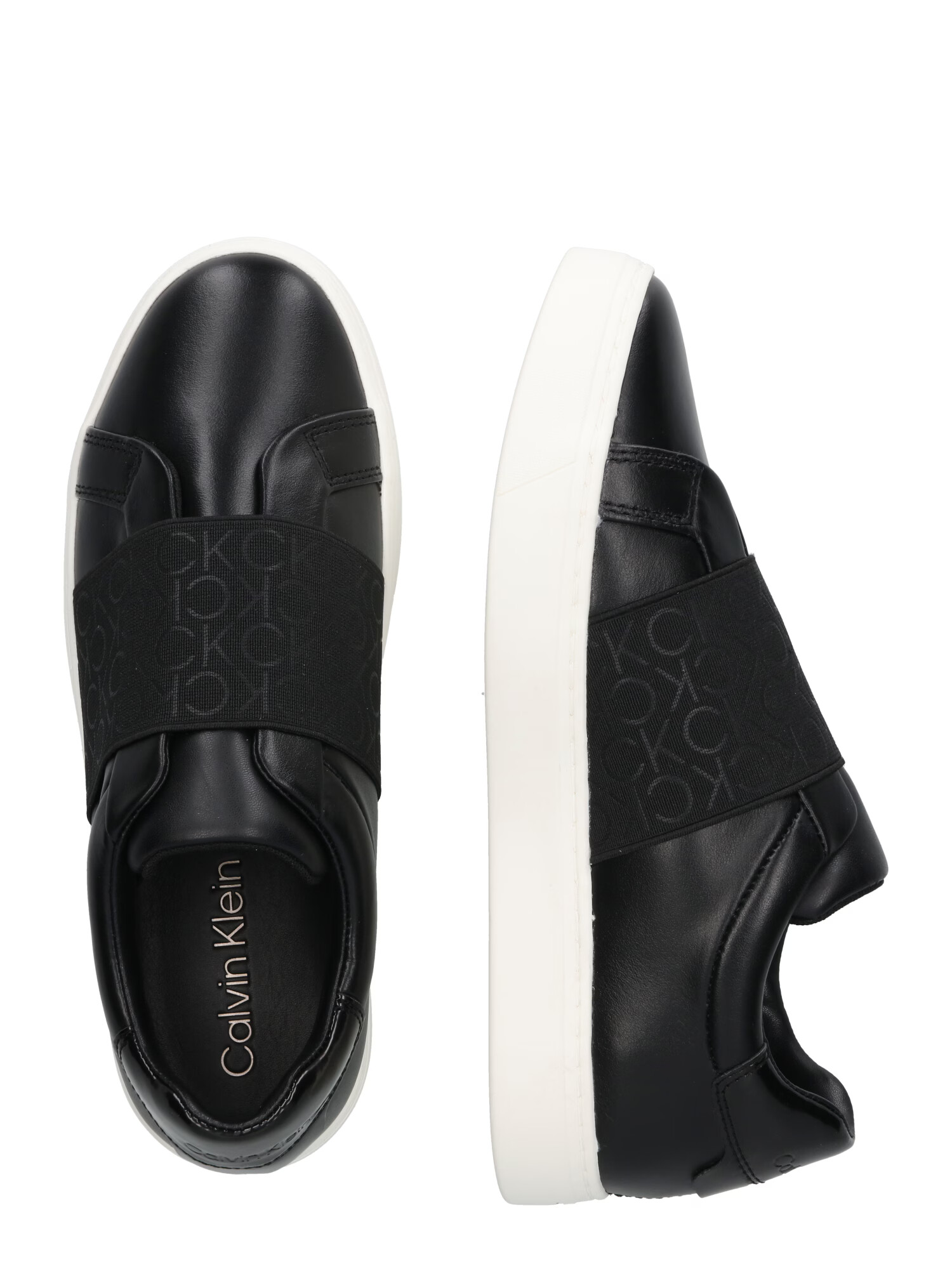 Calvin Klein Slip-on obuv čierna - Pepit.sk