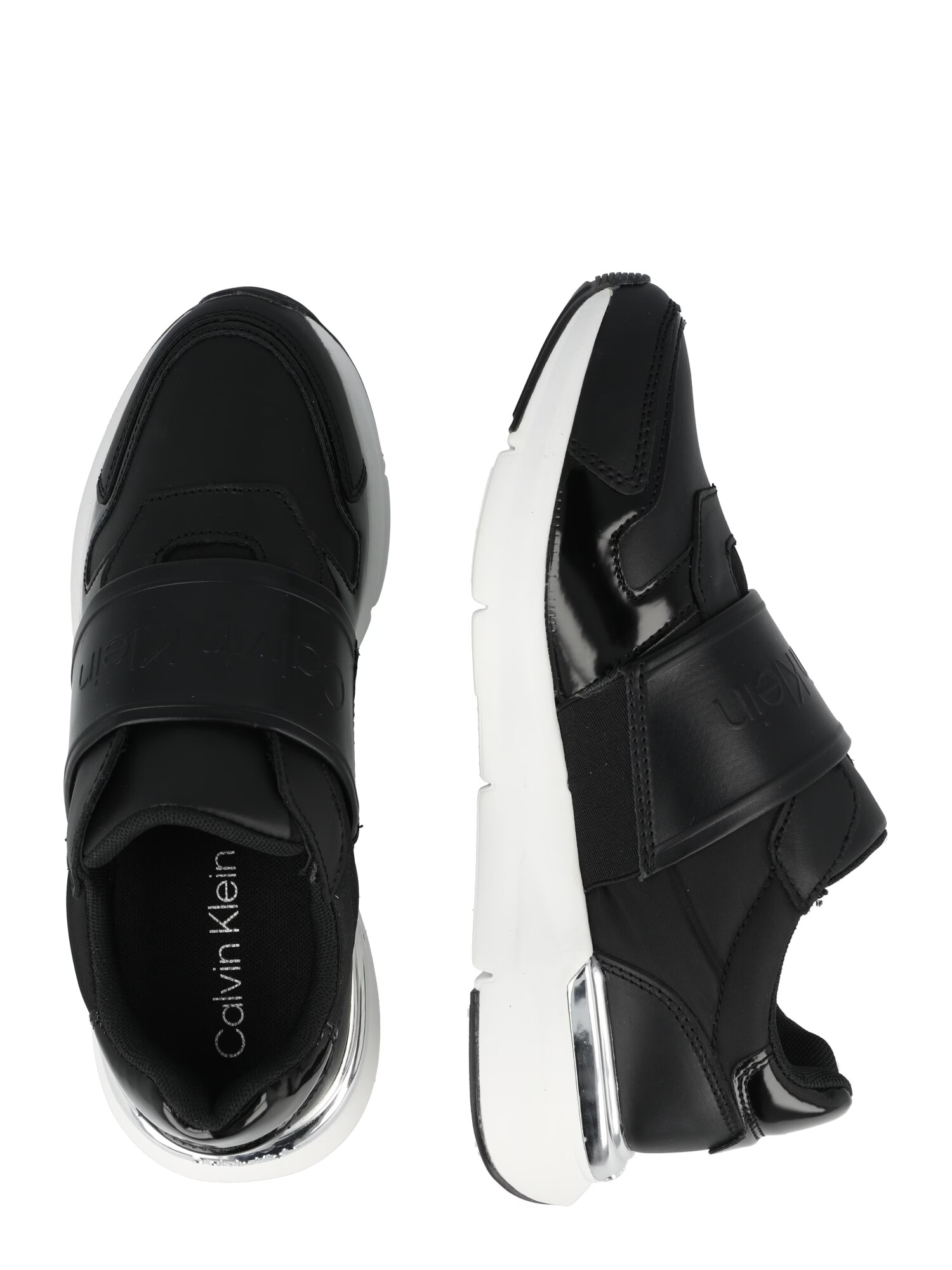 Calvin Klein Slip-on obuv čierna - Pepit.sk