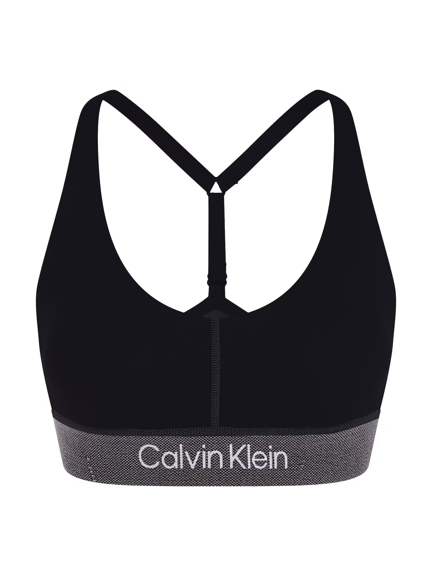 Calvin Klein Sport Športová podprsenka čierna / biela - Pepit.sk