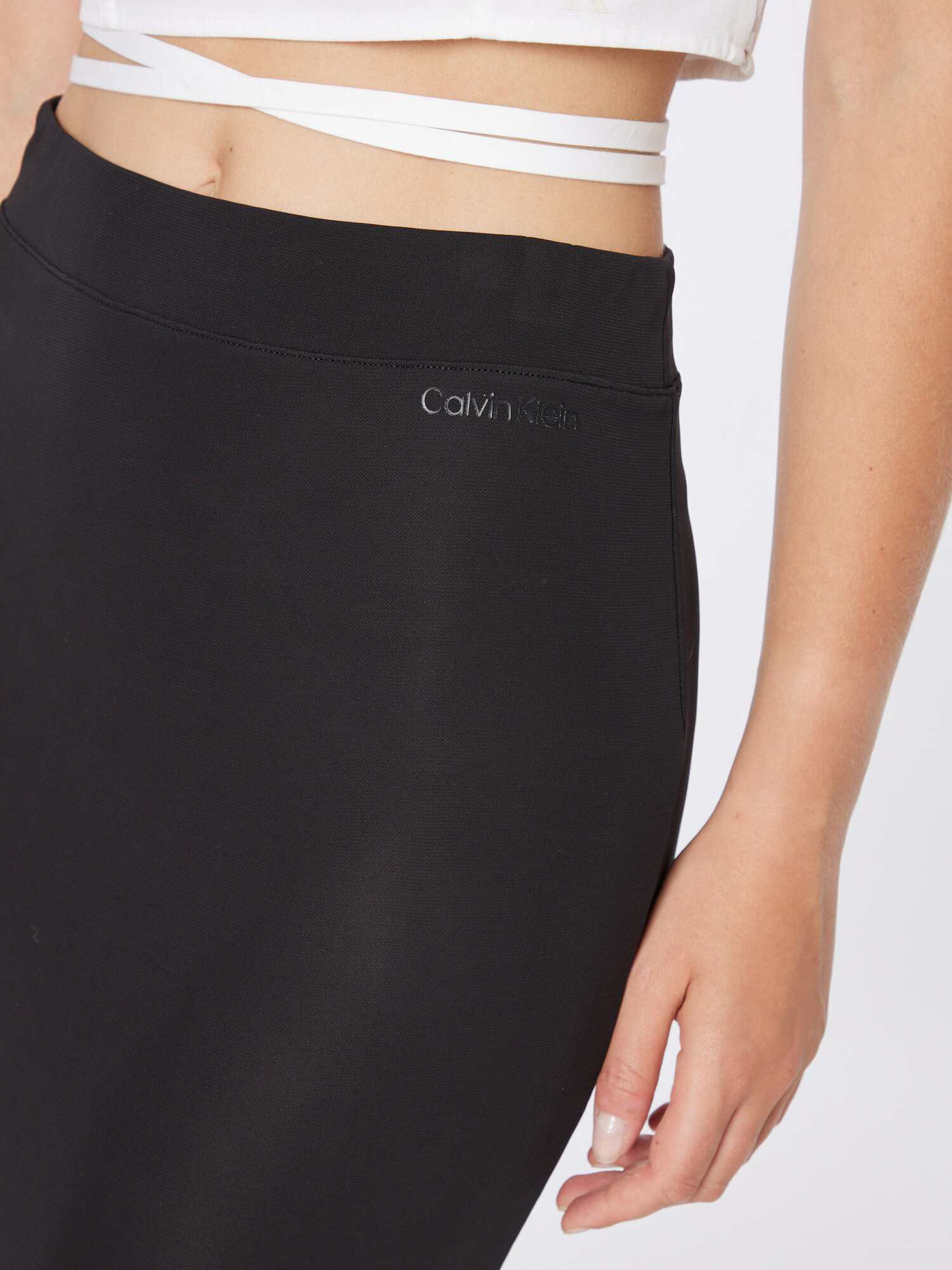 Calvin Klein Sukňa čierna - Pepit.sk