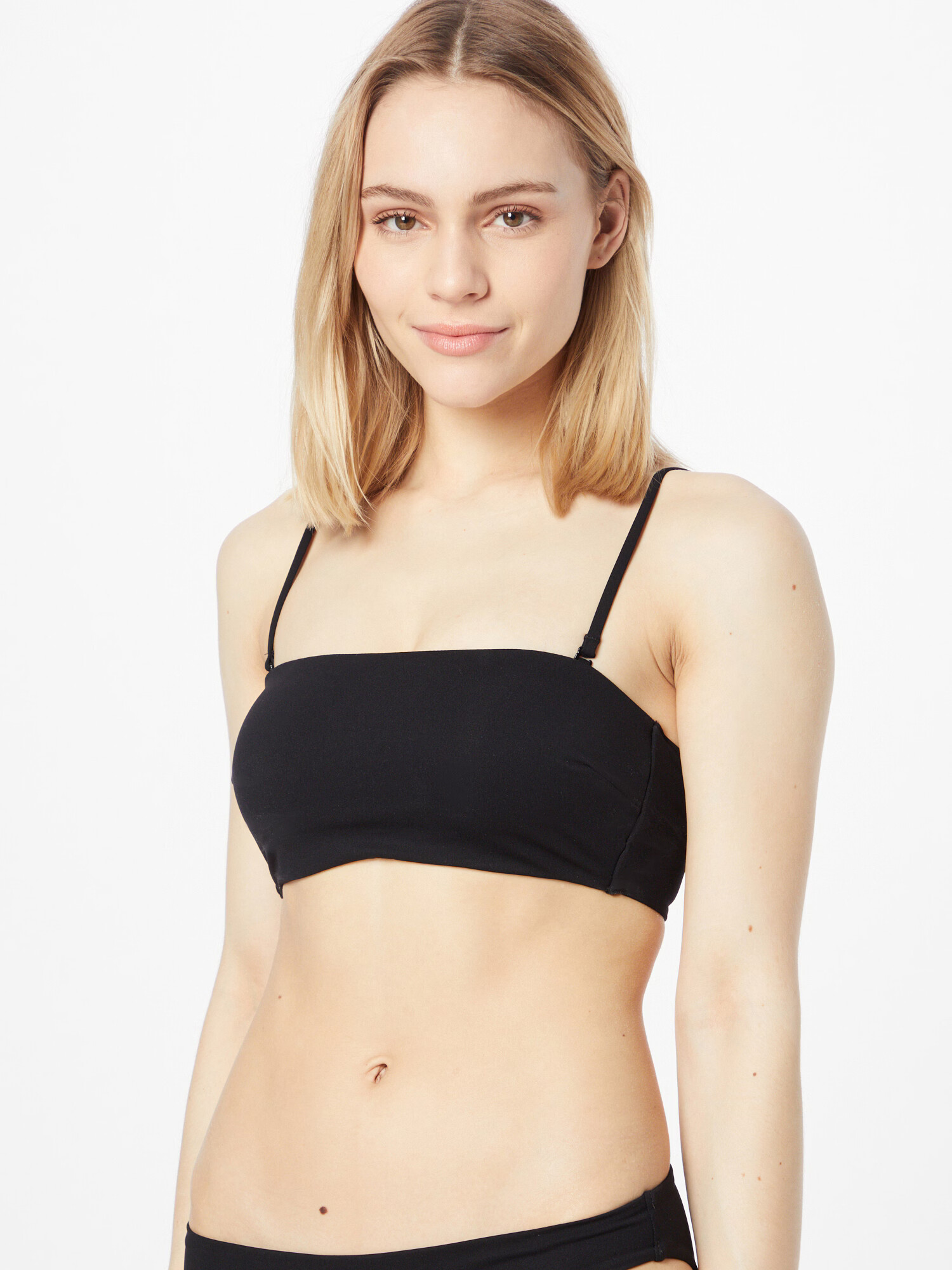 Calvin Klein Swimwear Bikinový top čierna - Pepit.sk