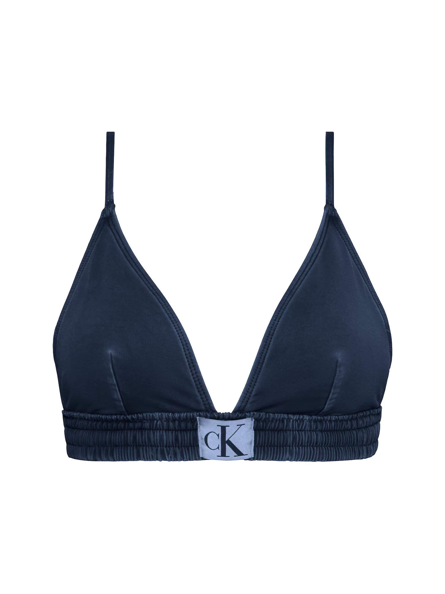 Calvin Klein Swimwear Bikinový top dymovo modrá - Pepit.sk