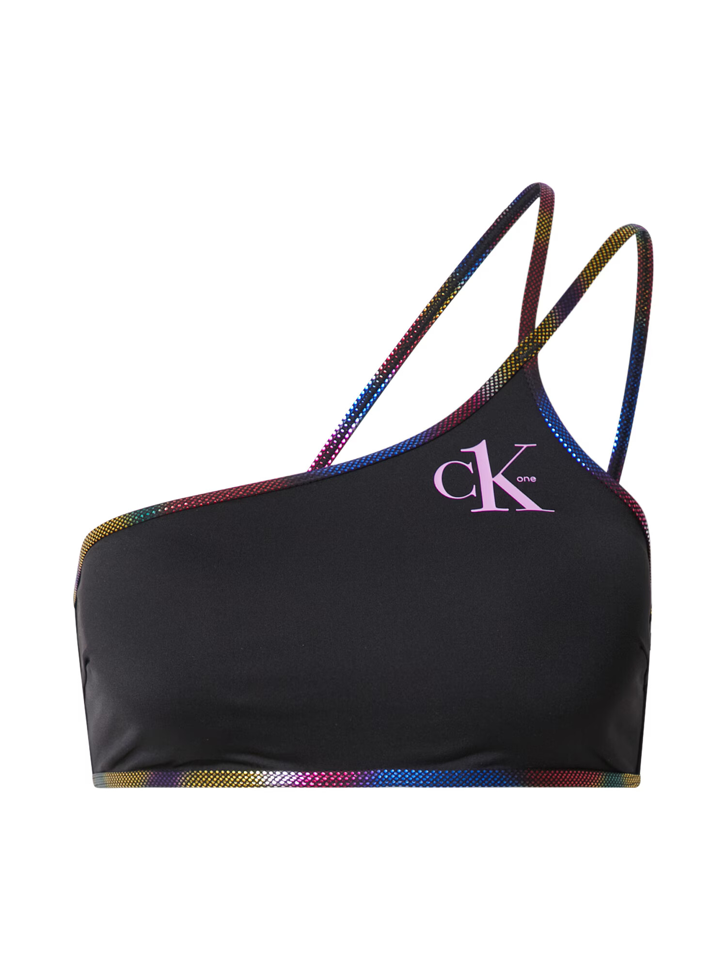 Calvin Klein Swimwear Bikinový top 'Pride' zmiešané farby / čierna - Pepit.sk