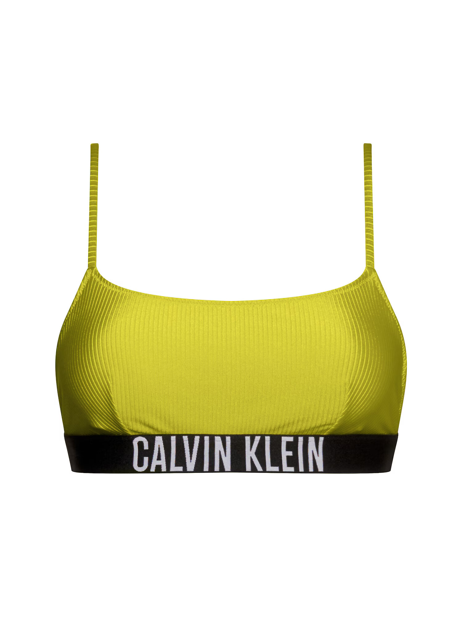 Calvin Klein Swimwear Bikinový top žltá - Pepit.sk