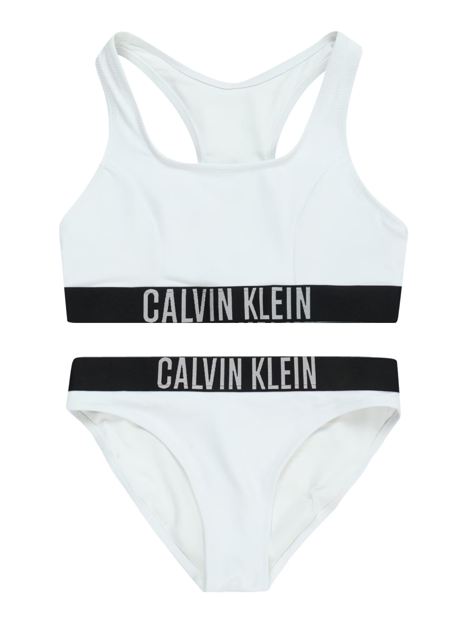 Calvin Klein Swimwear Bikiny čierna / biela - Pepit.sk