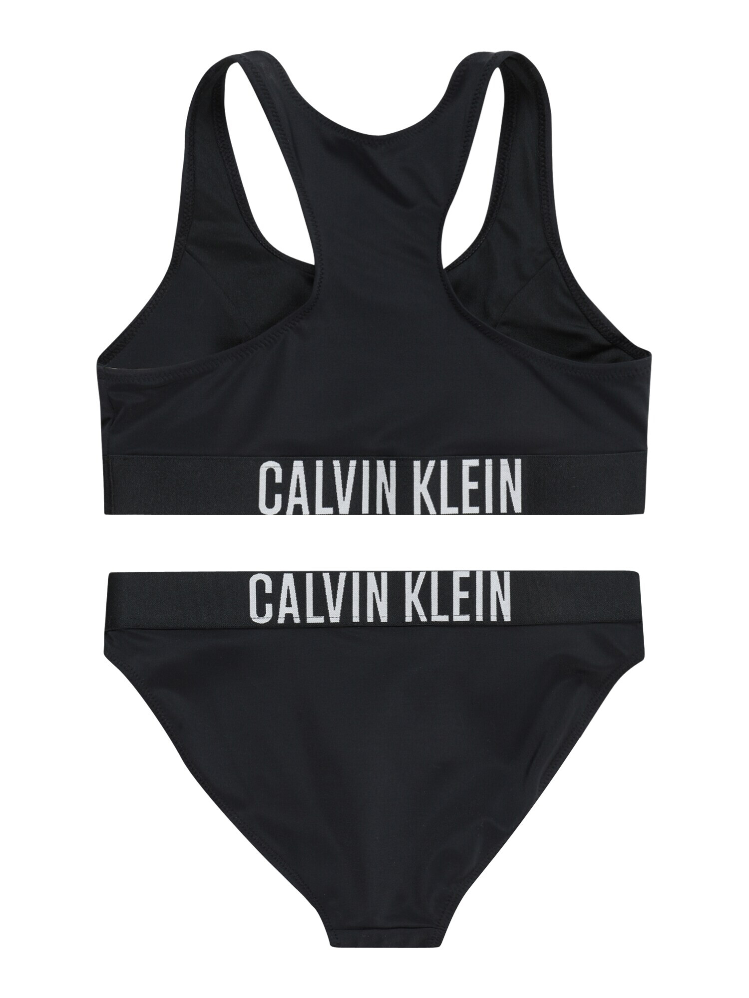 Calvin Klein Swimwear Bikiny čierna / biela - Pepit.sk