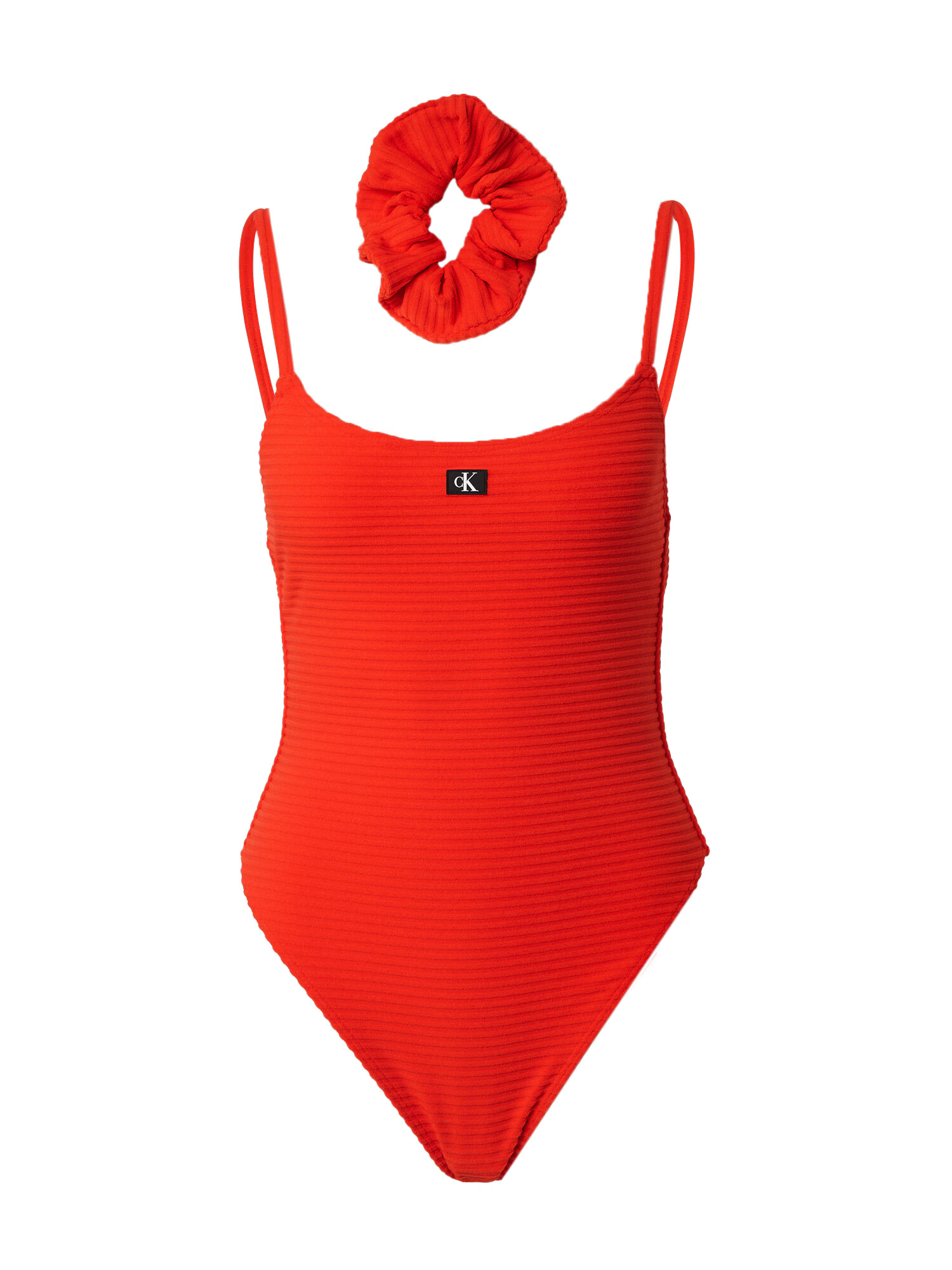 Calvin Klein Swimwear Jednodielne plavky 'SCOOP' červená - Pepit.sk