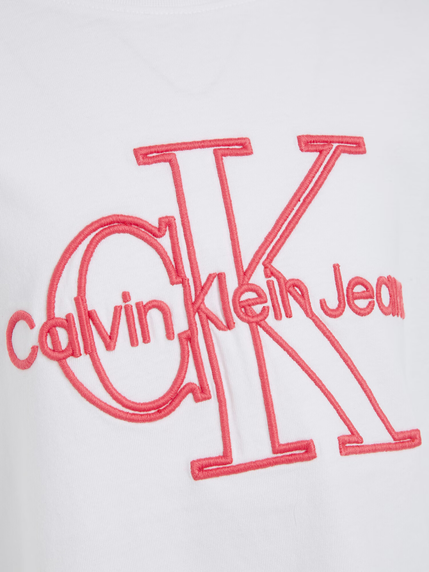 Calvin Klein Tričko červená / biela - Pepit.sk