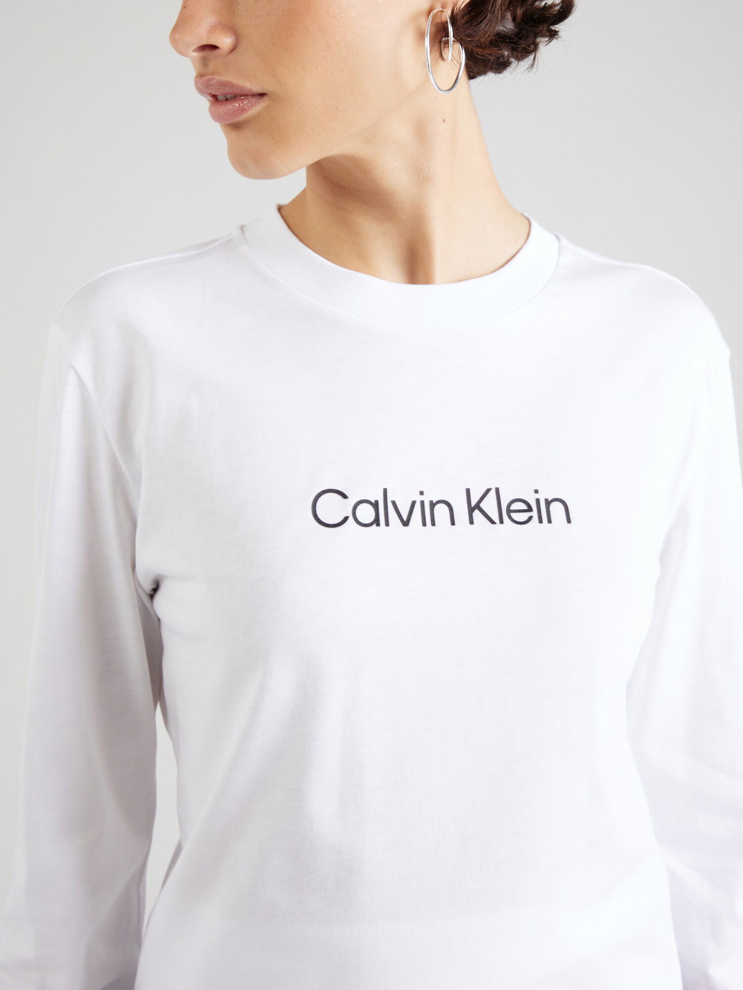 Calvin Klein Tričko čierna / biela - Pepit.sk