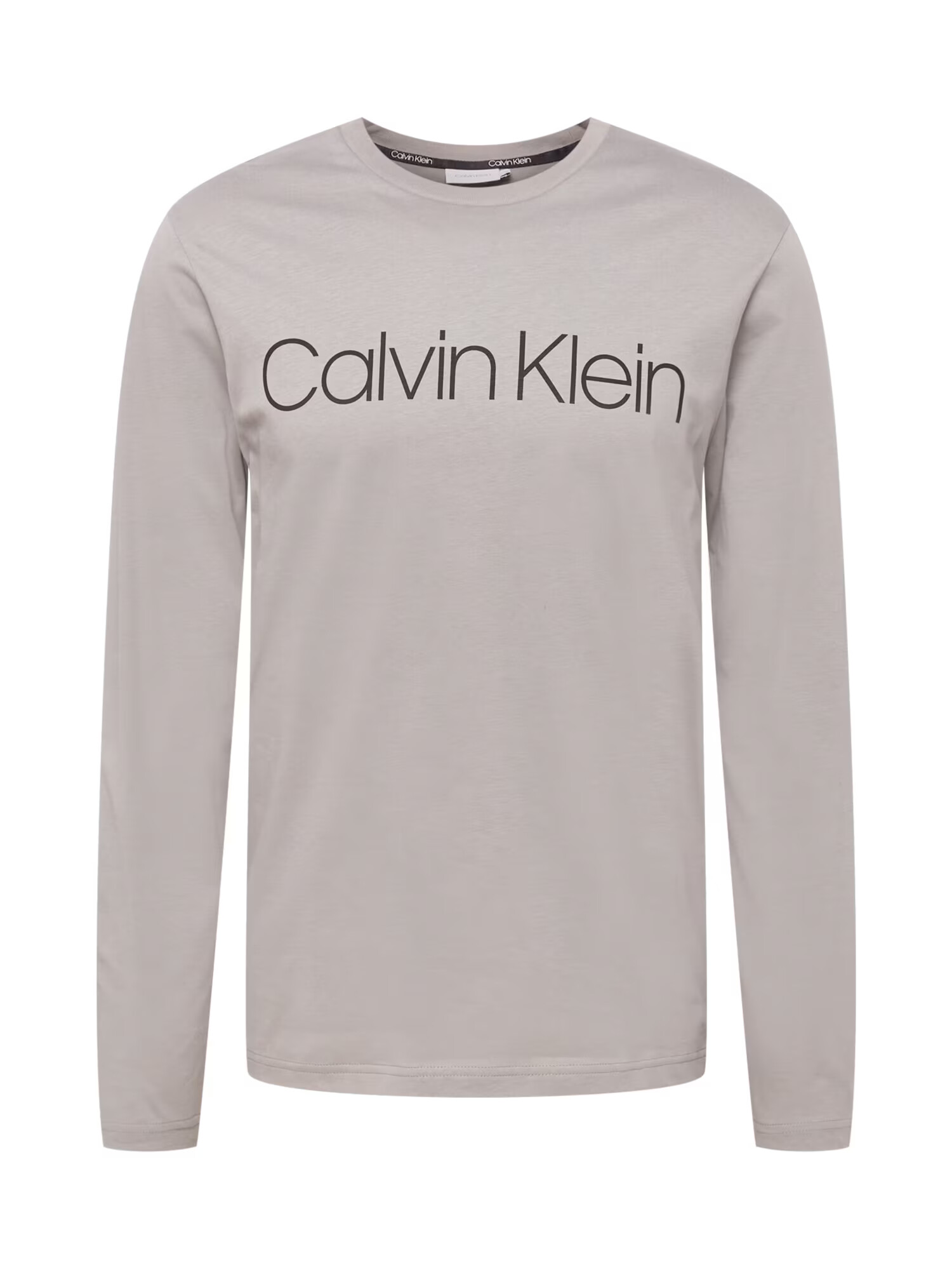 Calvin Klein Tričko svetlosivá / čierna - Pepit.sk