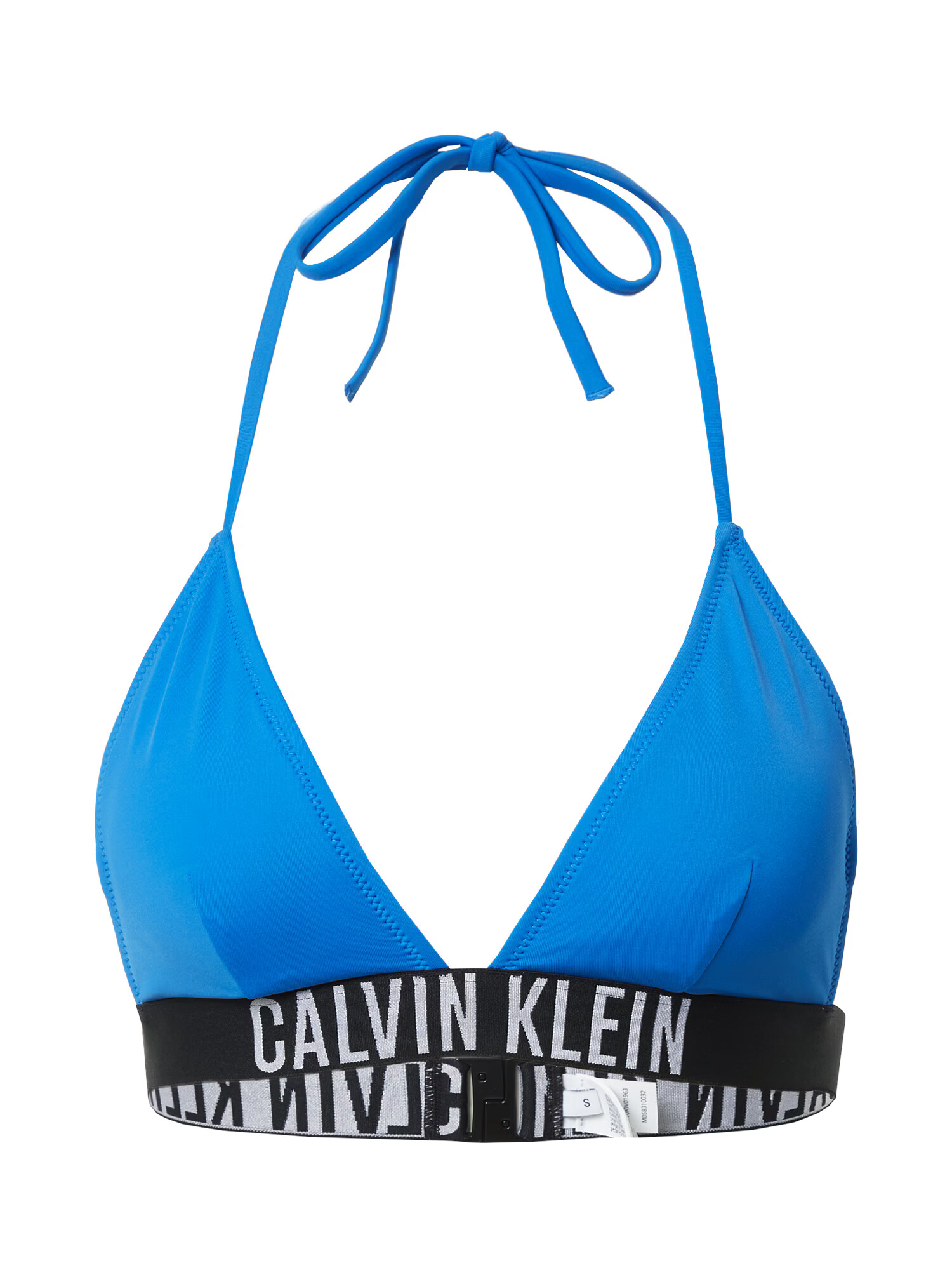 Calvin Klein Swimwear Bikinový top 'Intense Power' modrá / čierna / biela - Pepit.sk