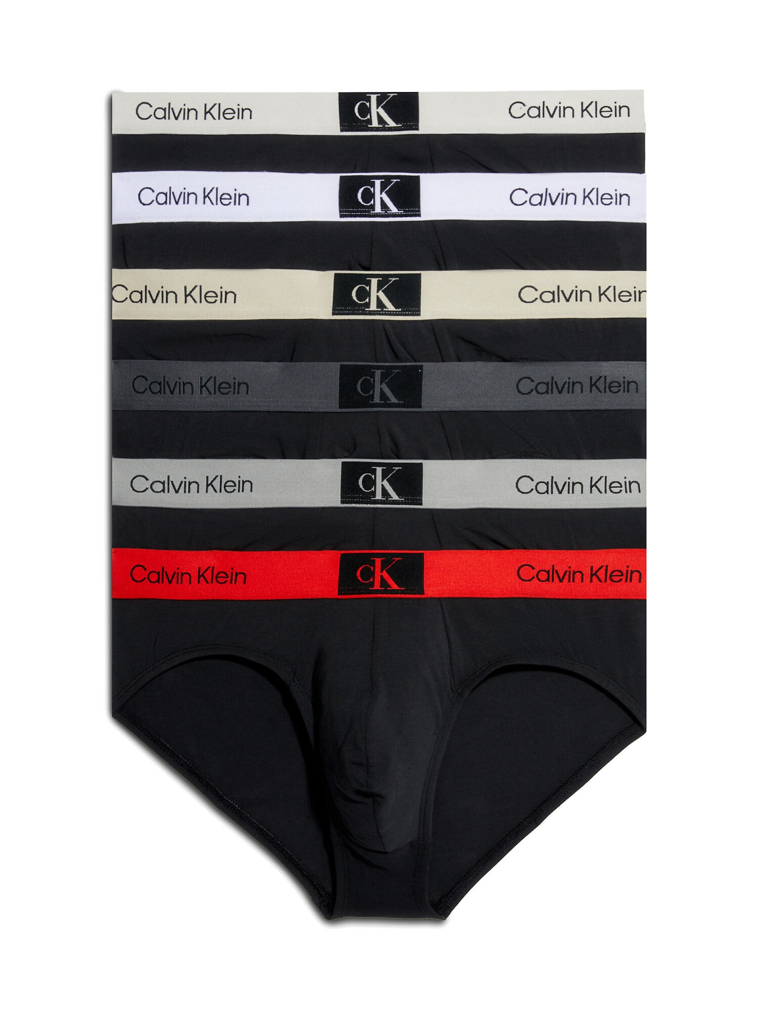 Calvin Klein Underwear Nohavičky béžová / červená / čierna / biela - Pepit.sk