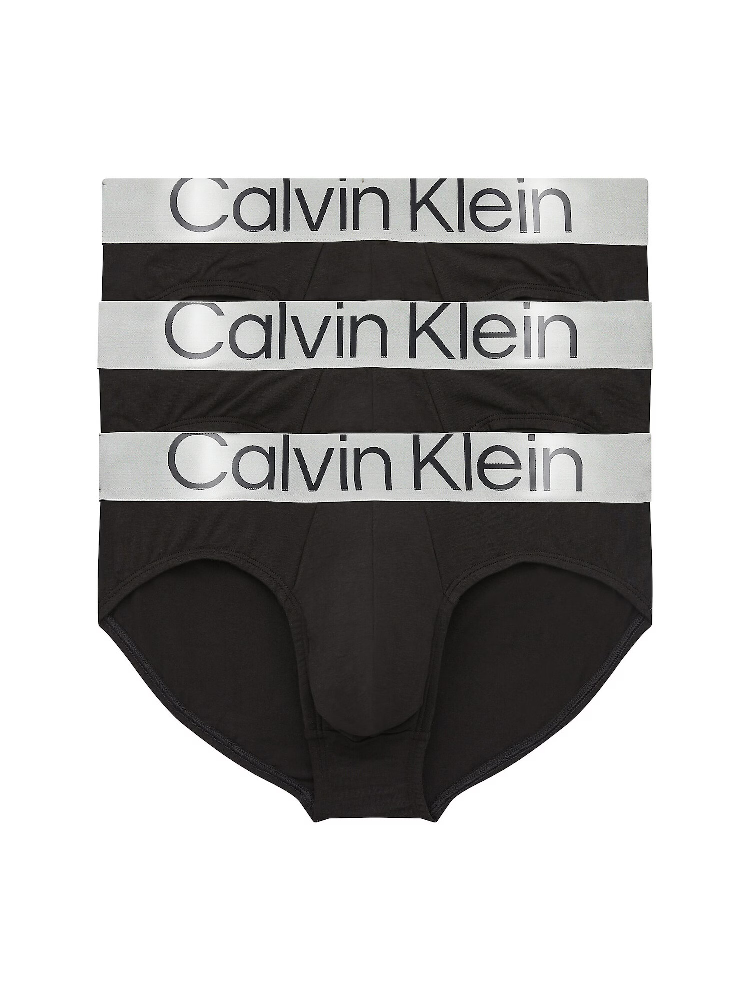 Calvin Klein Underwear Nohavičky čierna / strieborná - Pepit.sk