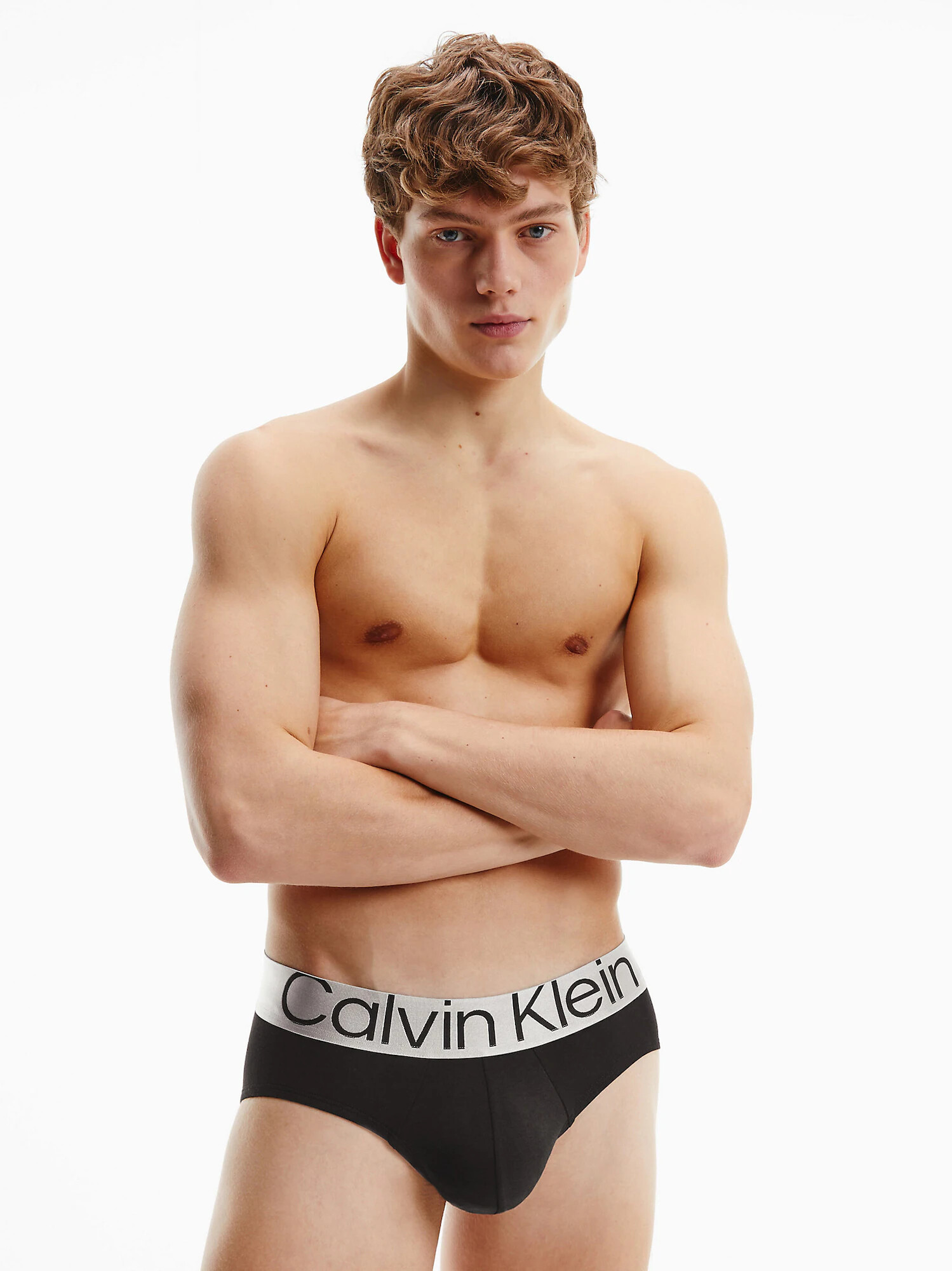 Calvin Klein Underwear Nohavičky čierna / strieborná - Pepit.sk